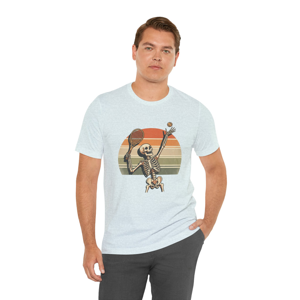 Skeleton Tennis Vintage Sunset Tee