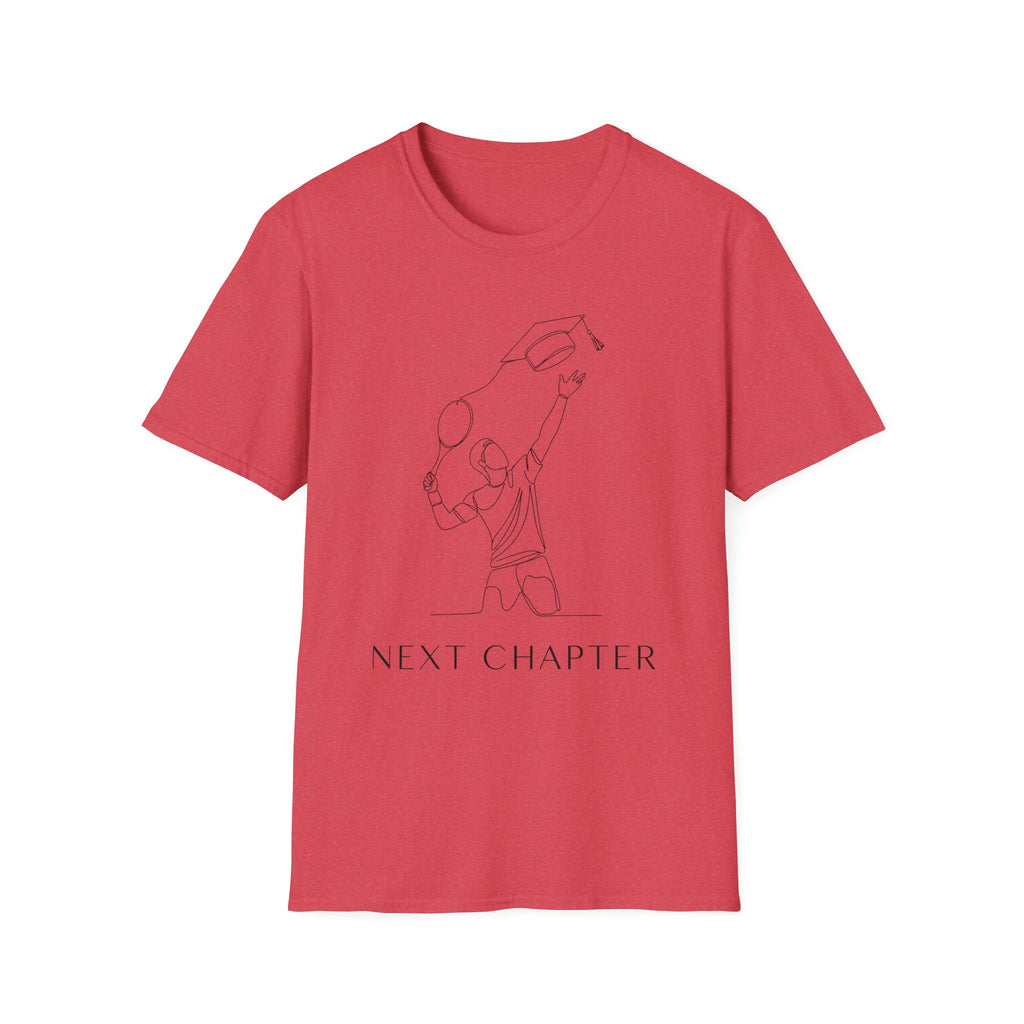Graduation T-shirt — Minimal Line Art "Next Chapter"