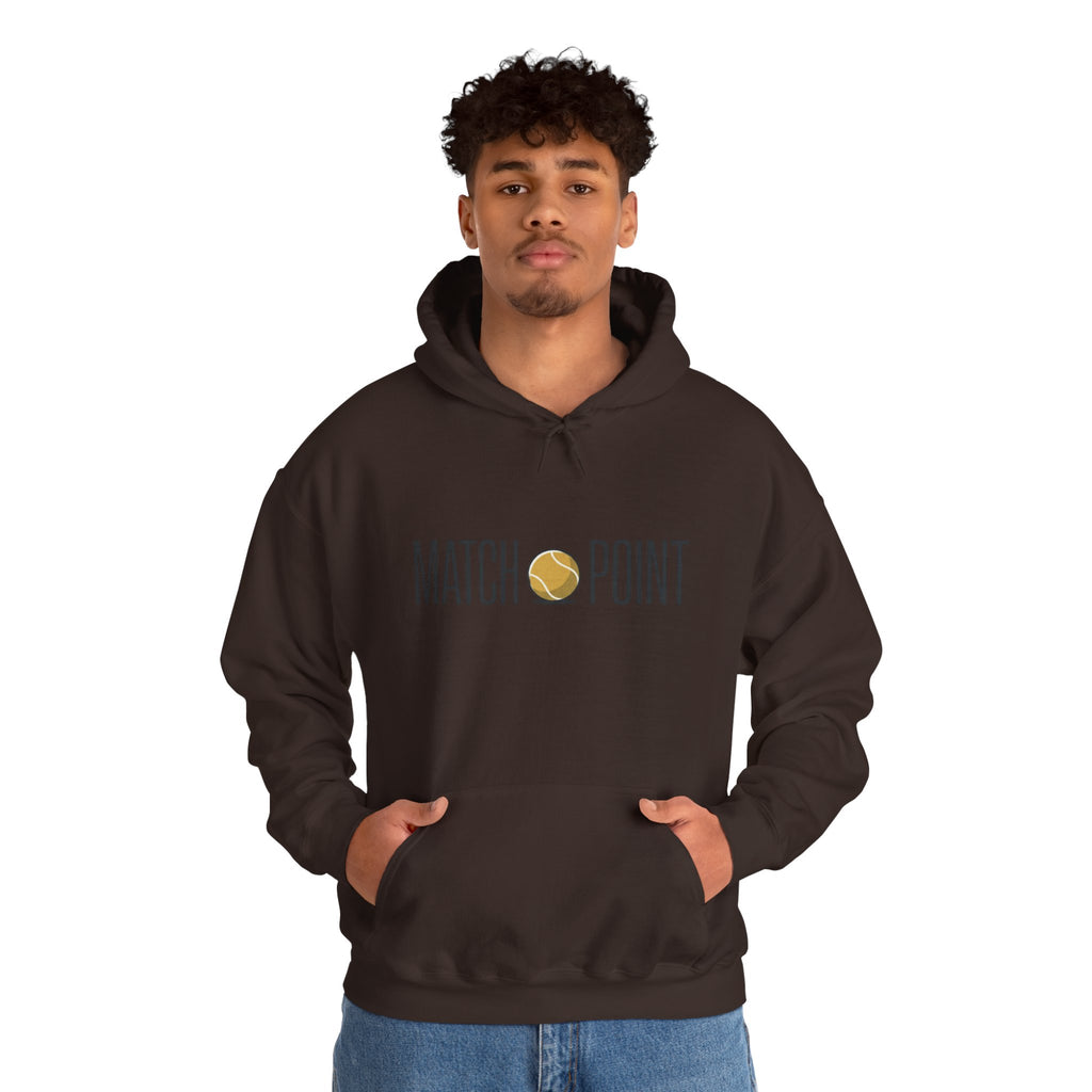 Match Point Tennis Hoodie — 'MATCH POINT' Graphic Pullover