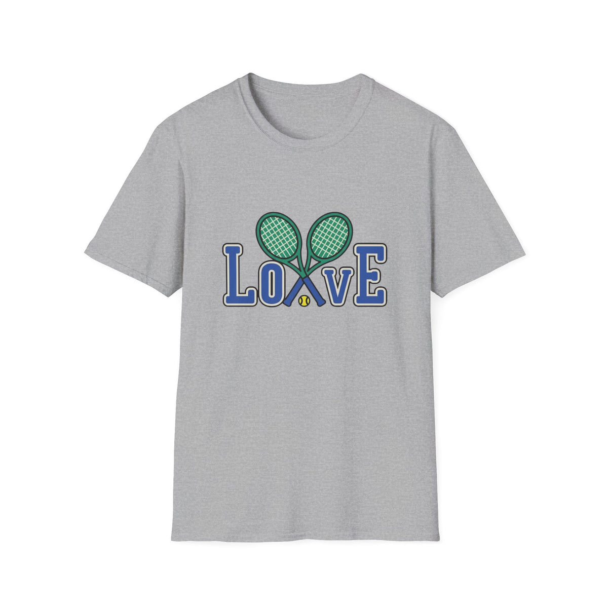 T-Shirt — Tennis Love Graphic Tee