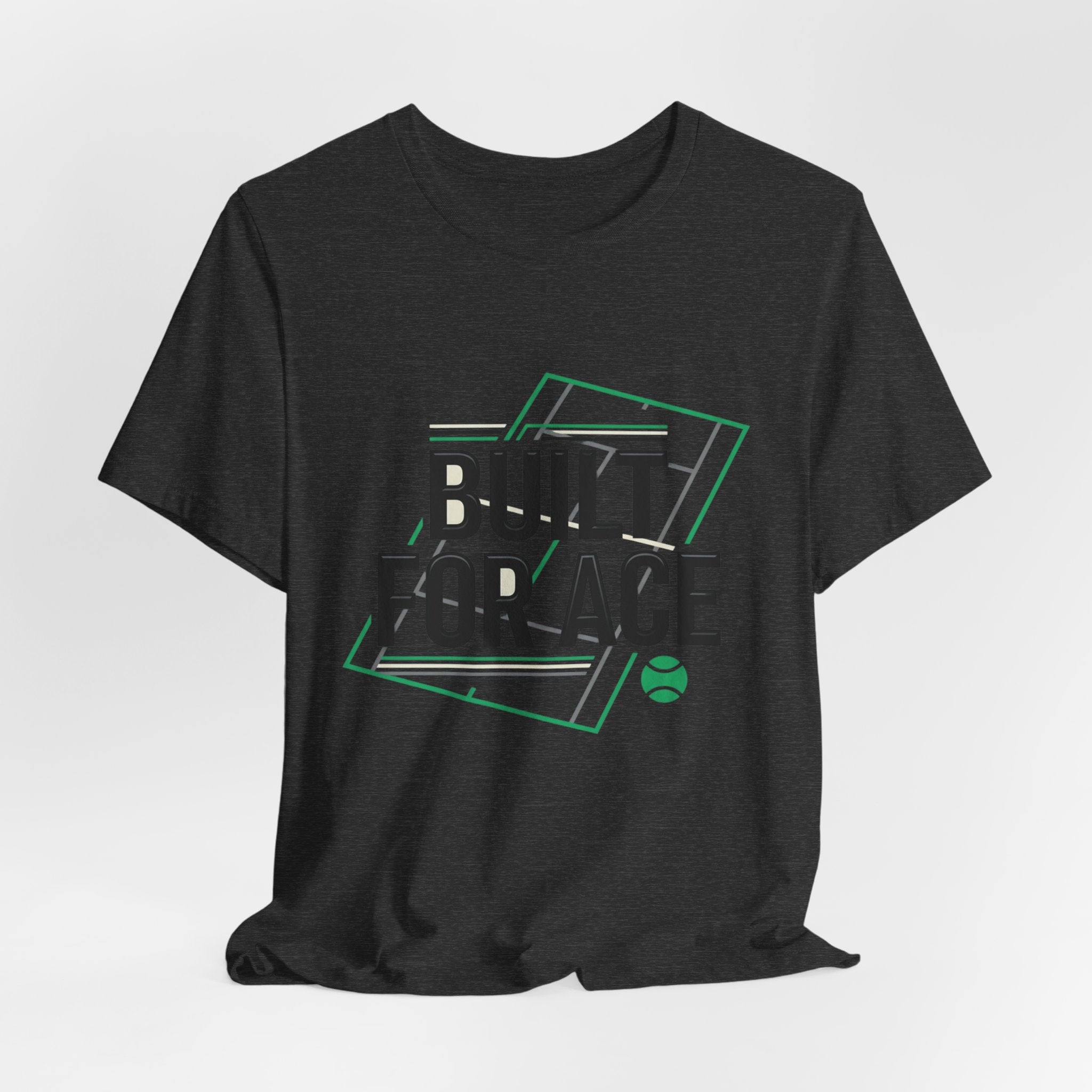 Built For Ace Tennis T‑Shirt – Retro Court Graphic Tee