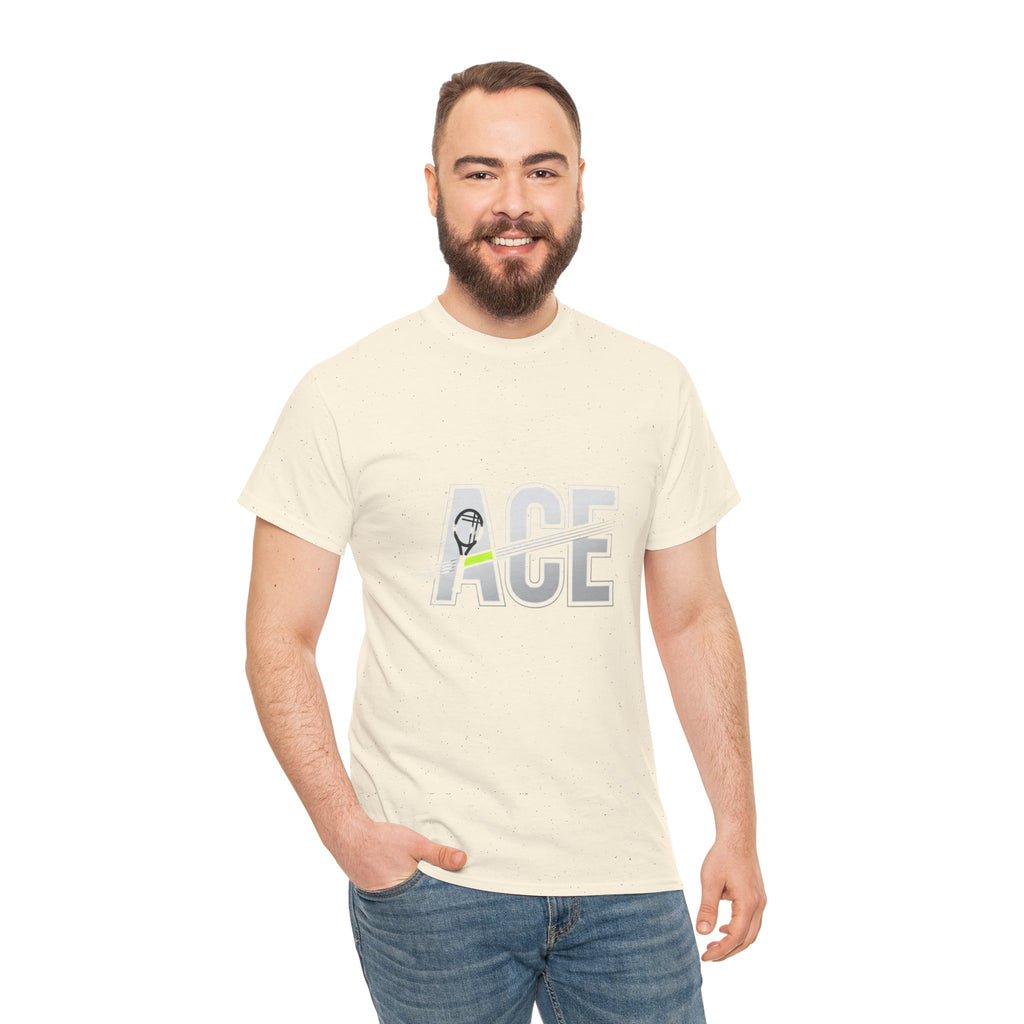 Ace Graphic Tee — Minimal Tennis 'ACE' Design