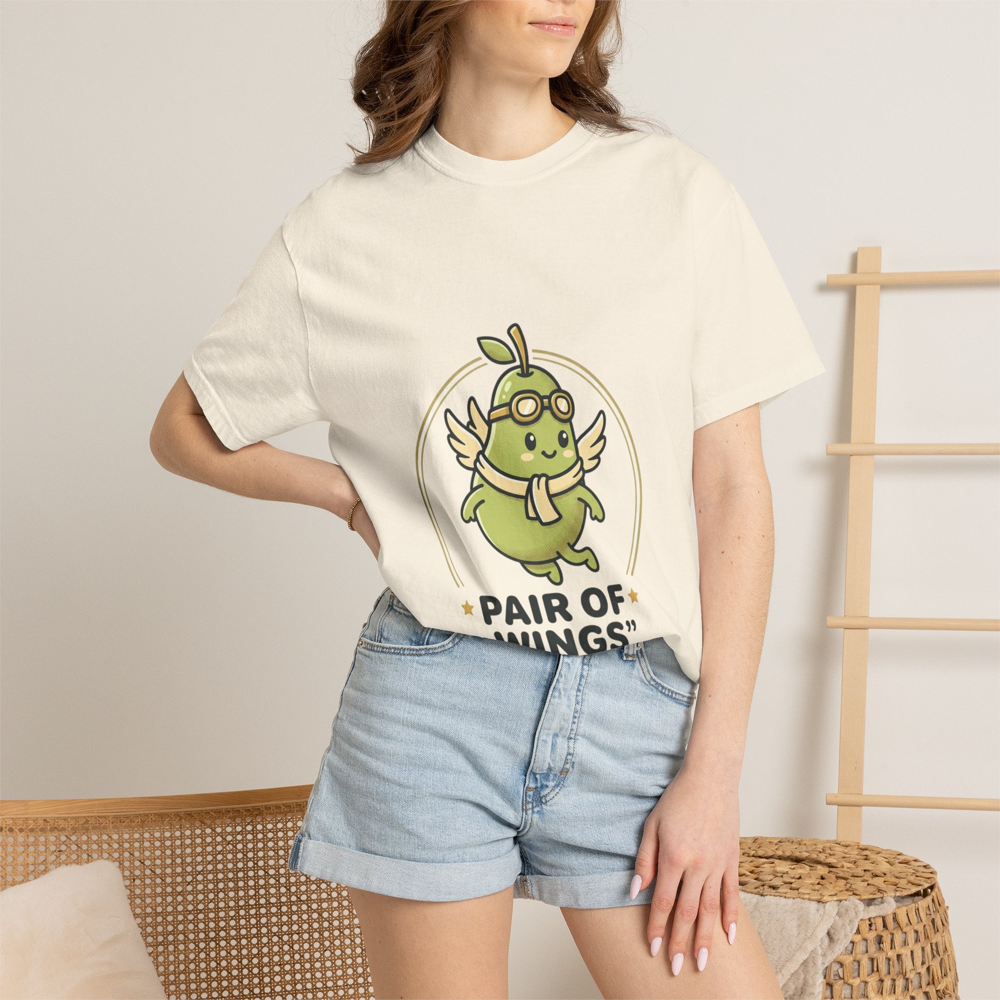 Pair of Wings Aviator Avocado T-Shirt