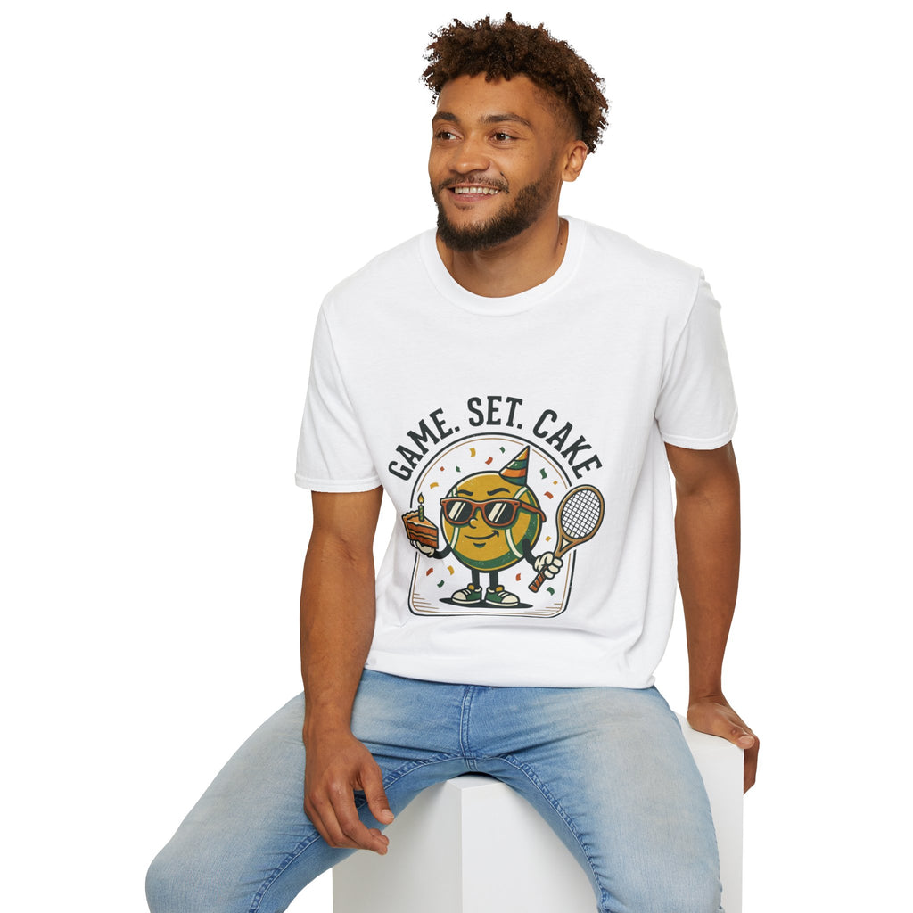 Game. Set. Cake. Tennis Slice Graphic Tee