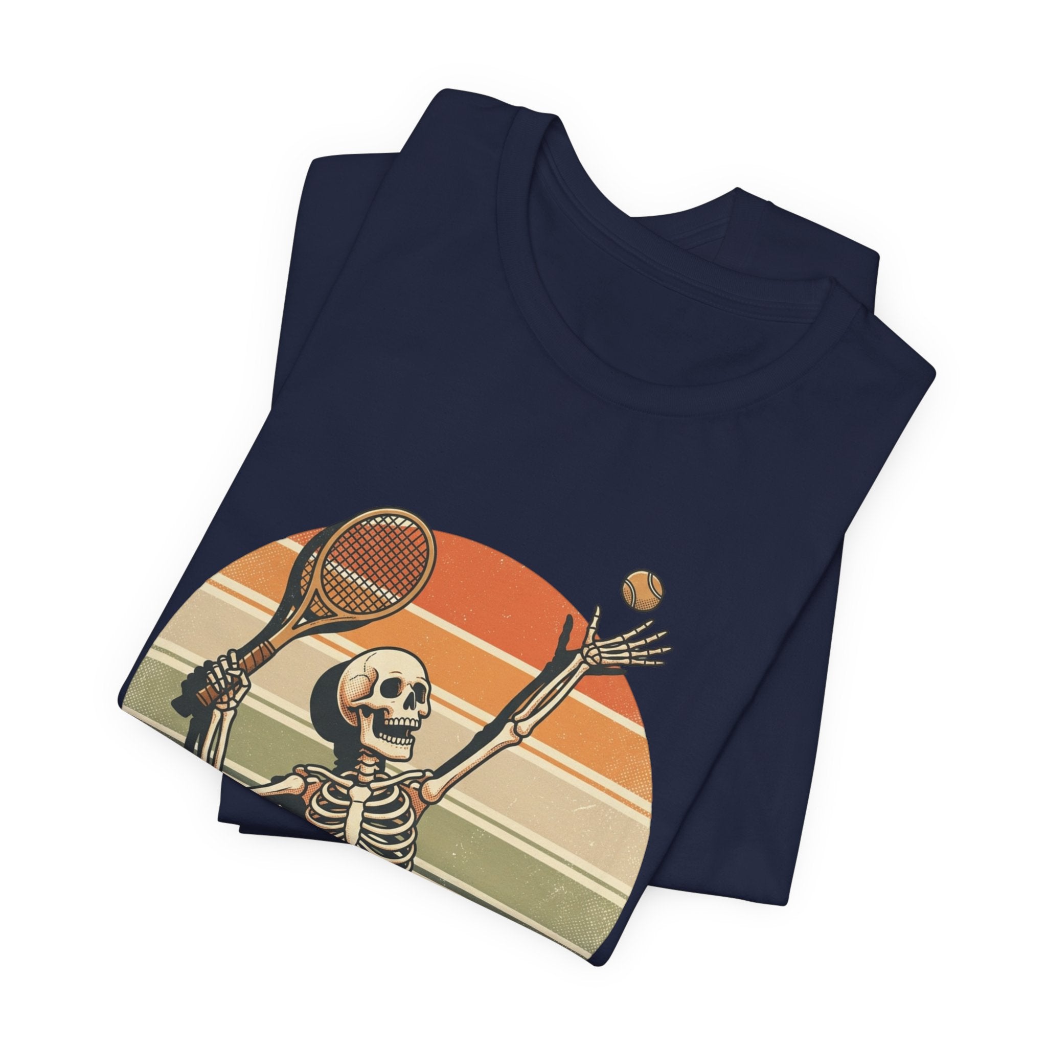 Skeleton Tennis Vintage Sunset Tee