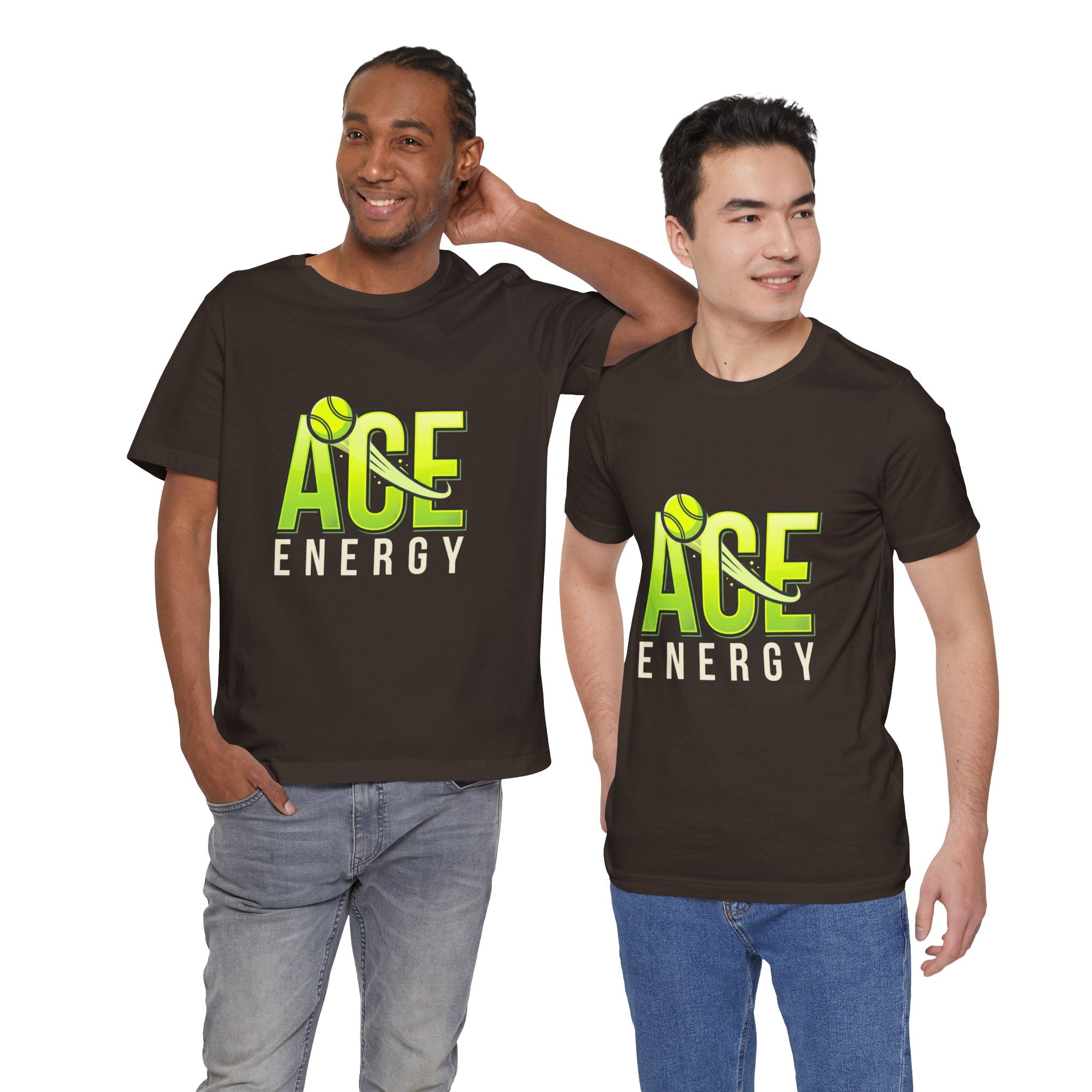T-Shirt — "Ace Energy" Tennis Graphic Tee