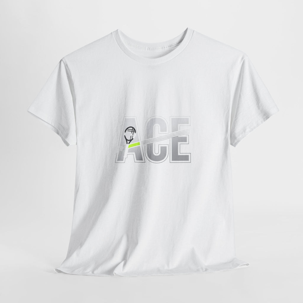 Ace Graphic Tee — Minimal Tennis 'ACE' Design