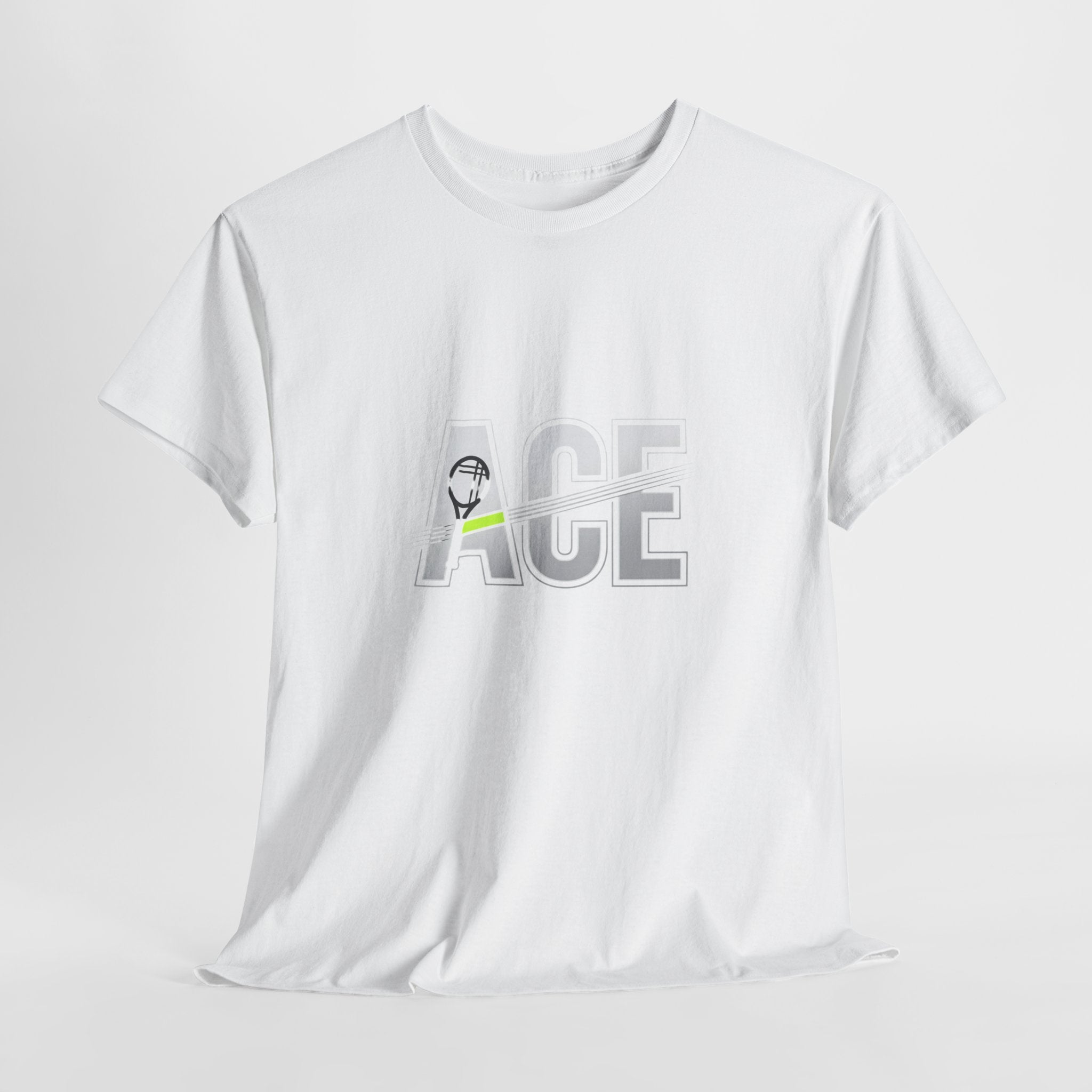 Ace Graphic Tee — Minimal Tennis 'ACE' Design