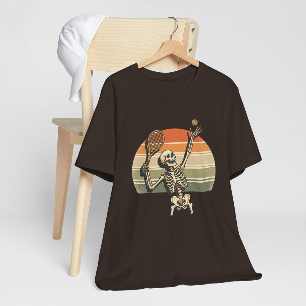 Skeleton Tennis Vintage Sunset Tee