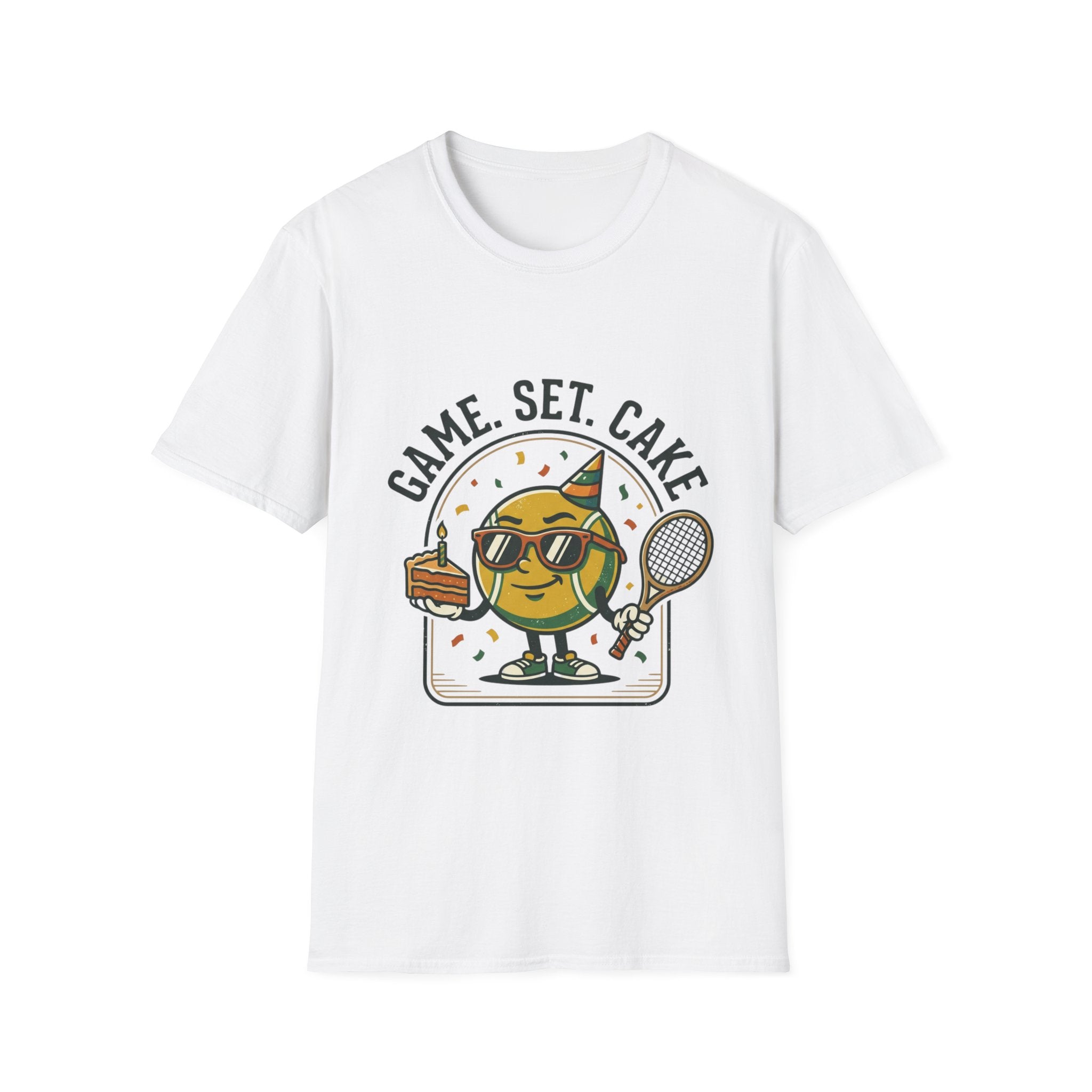 Game. Set. Cake. Tennis Slice Graphic Tee