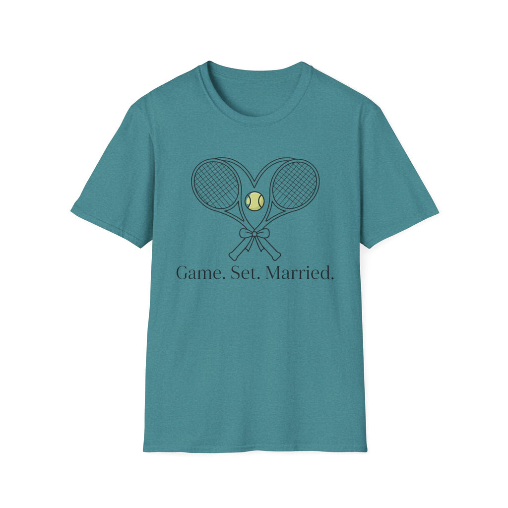Tennis 'Game. Set. Married.' T-Shirt