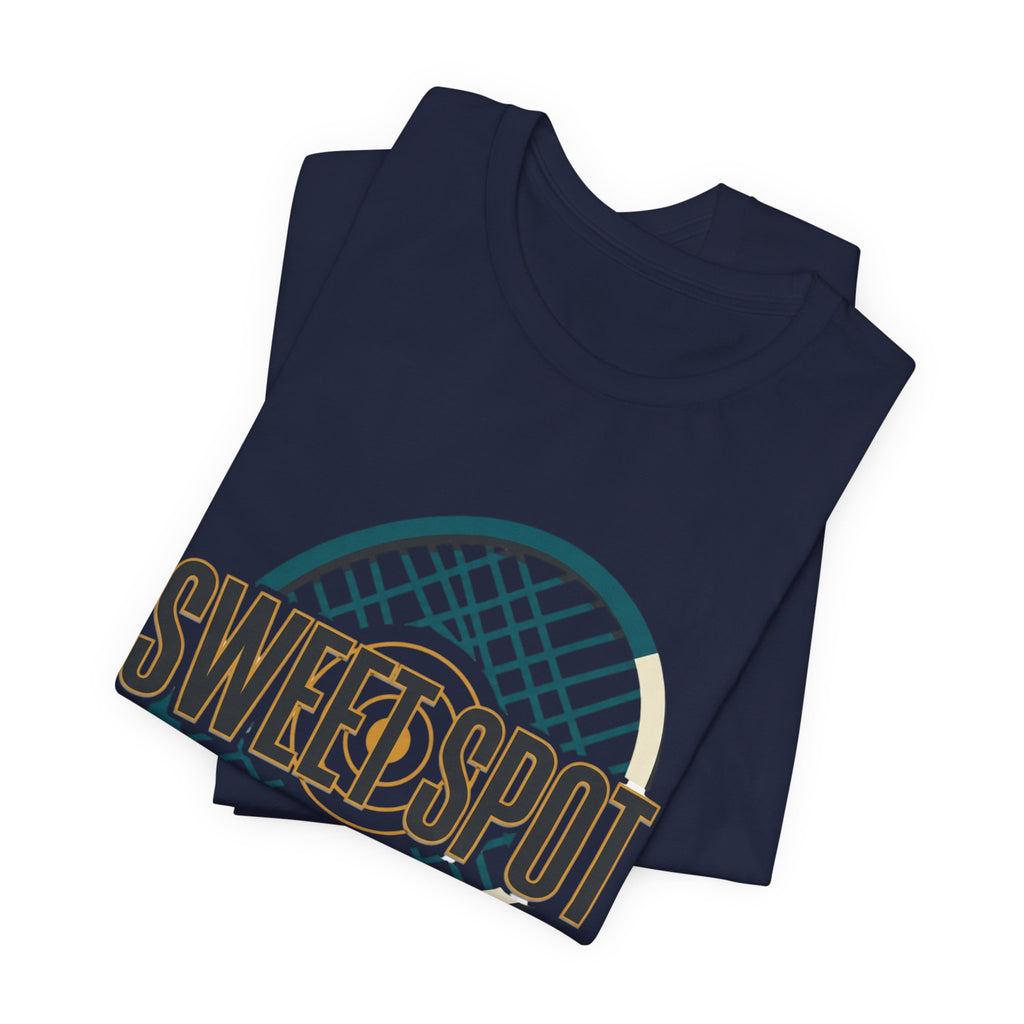 Tennis Tee – “Sweet Spot” Racket Graphic Shirt