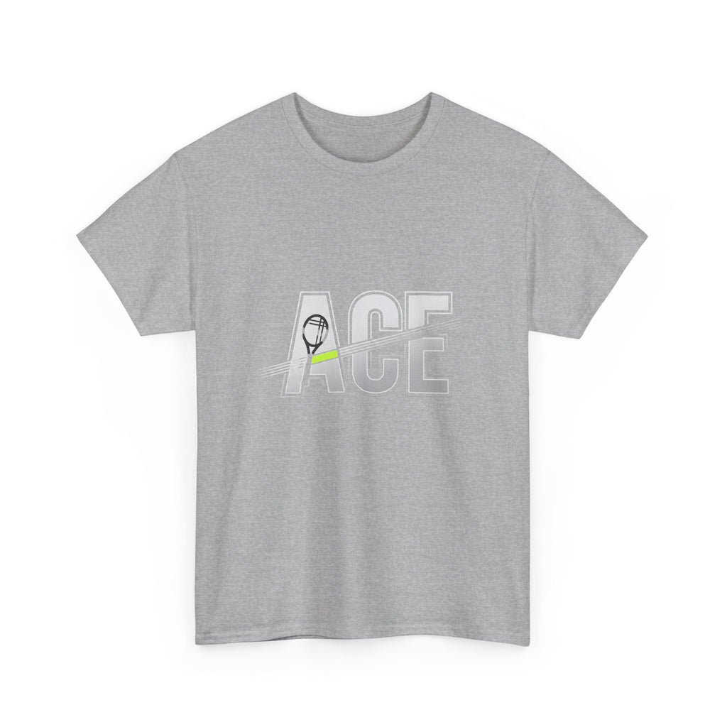 Ace Graphic Tee — Minimal Tennis 'ACE' Design