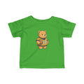 Infant Tee — Cute Teddy Football Jersey (Number 12)