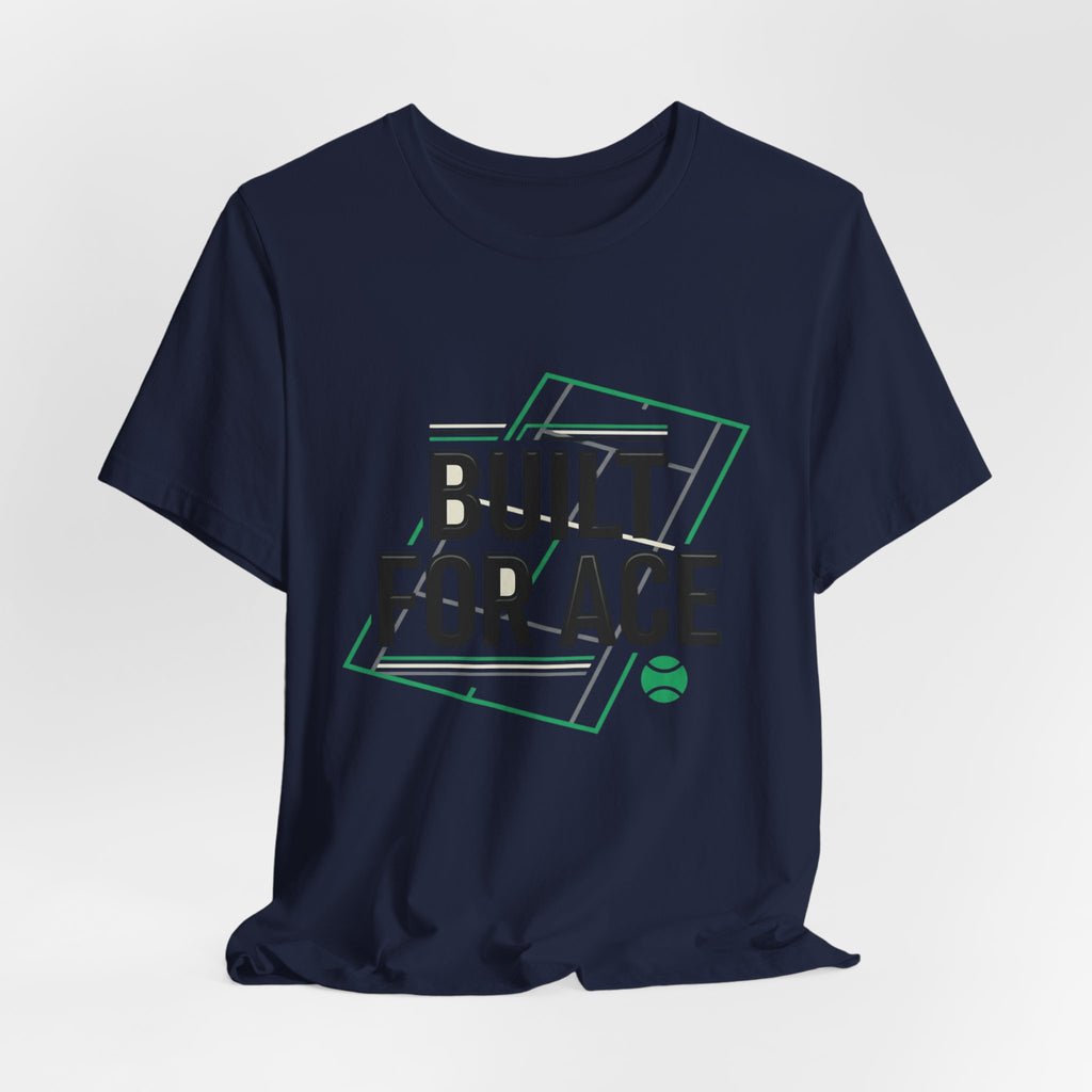 Built For Ace Tennis T‑Shirt – Retro Court Graphic Tee