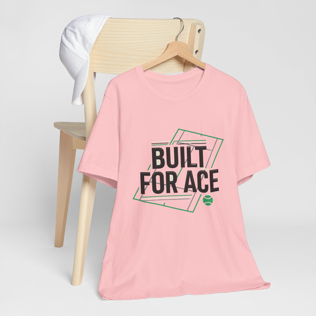 Built For Ace Tennis T‑Shirt – Retro Court Graphic Tee