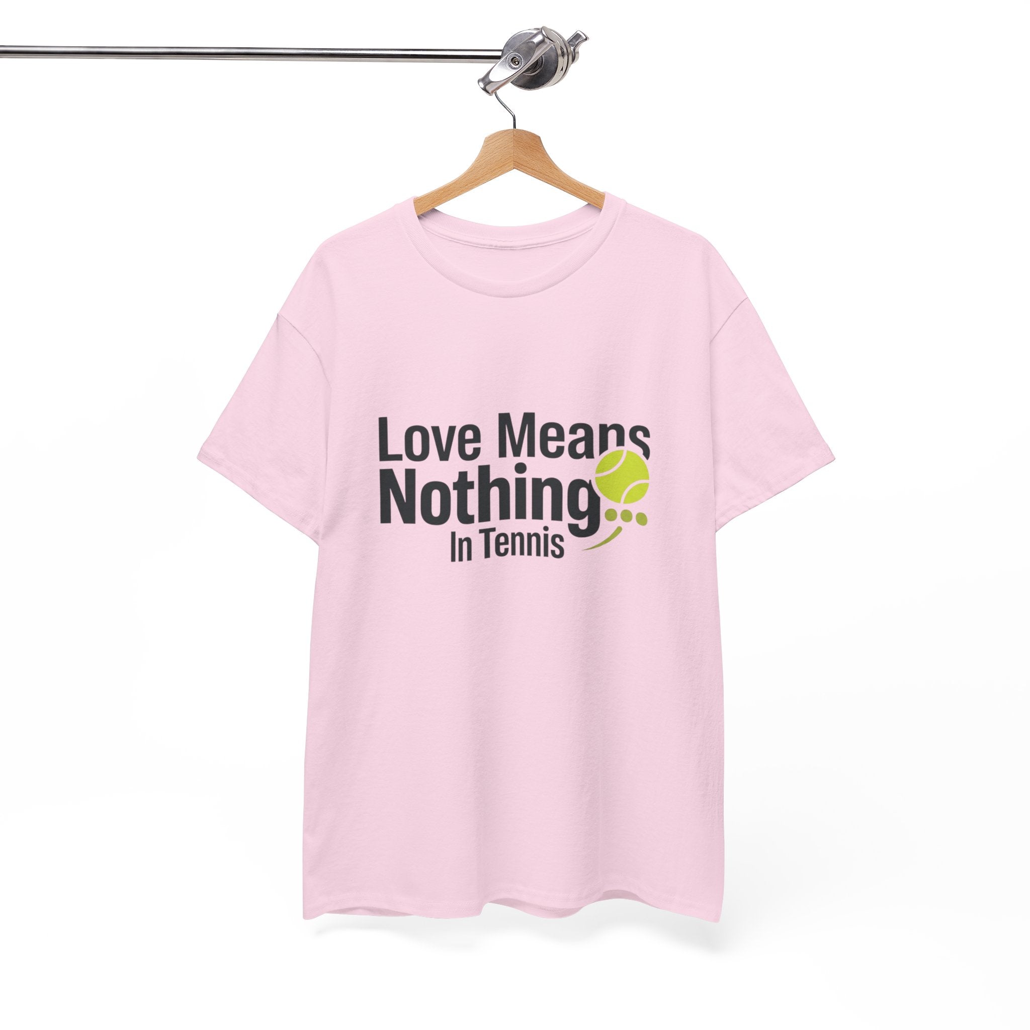 T‑Shirt — "Love Means Nothing in Tennis" Funny Tennis Tee