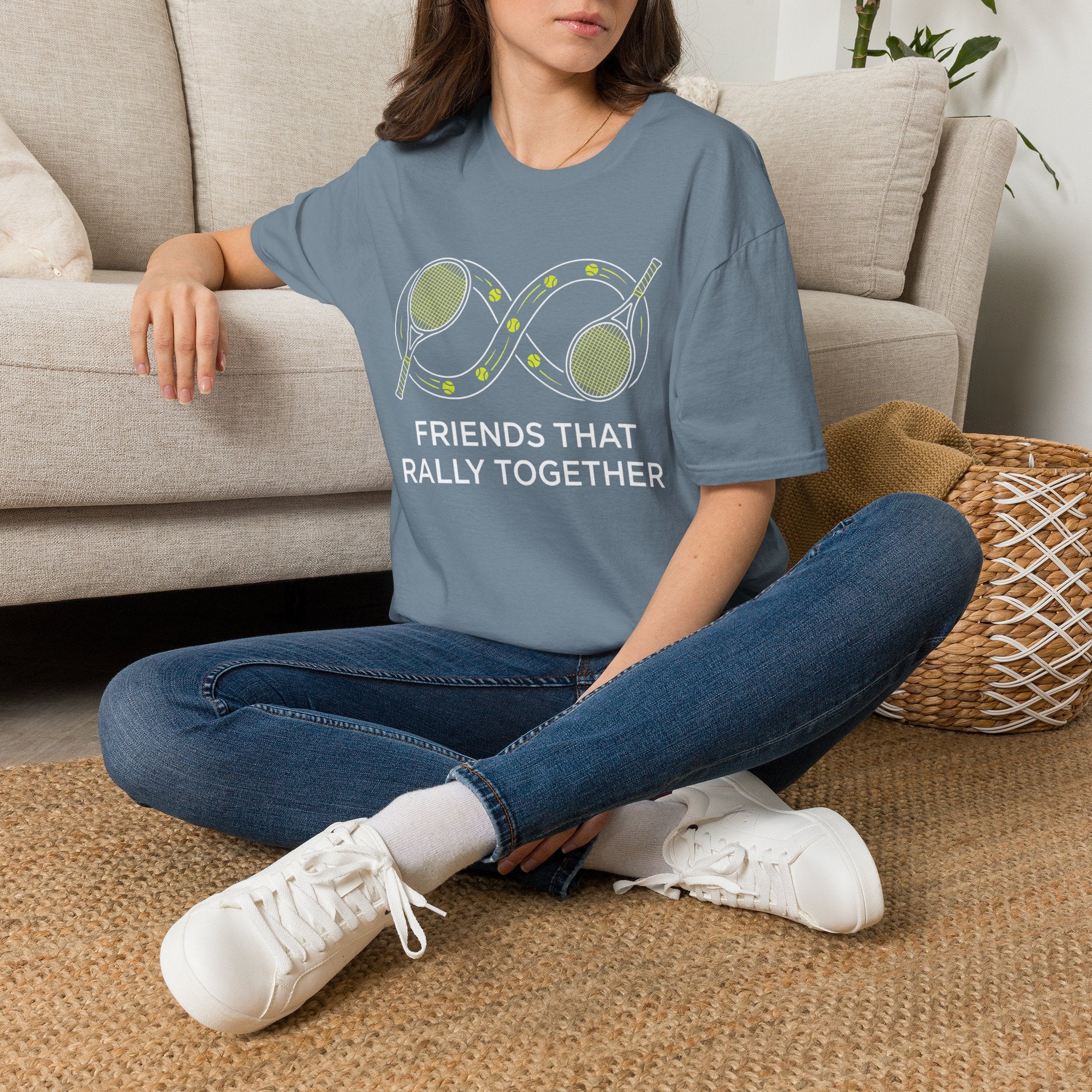 Friends That Rally Together Tennis T-Shirt