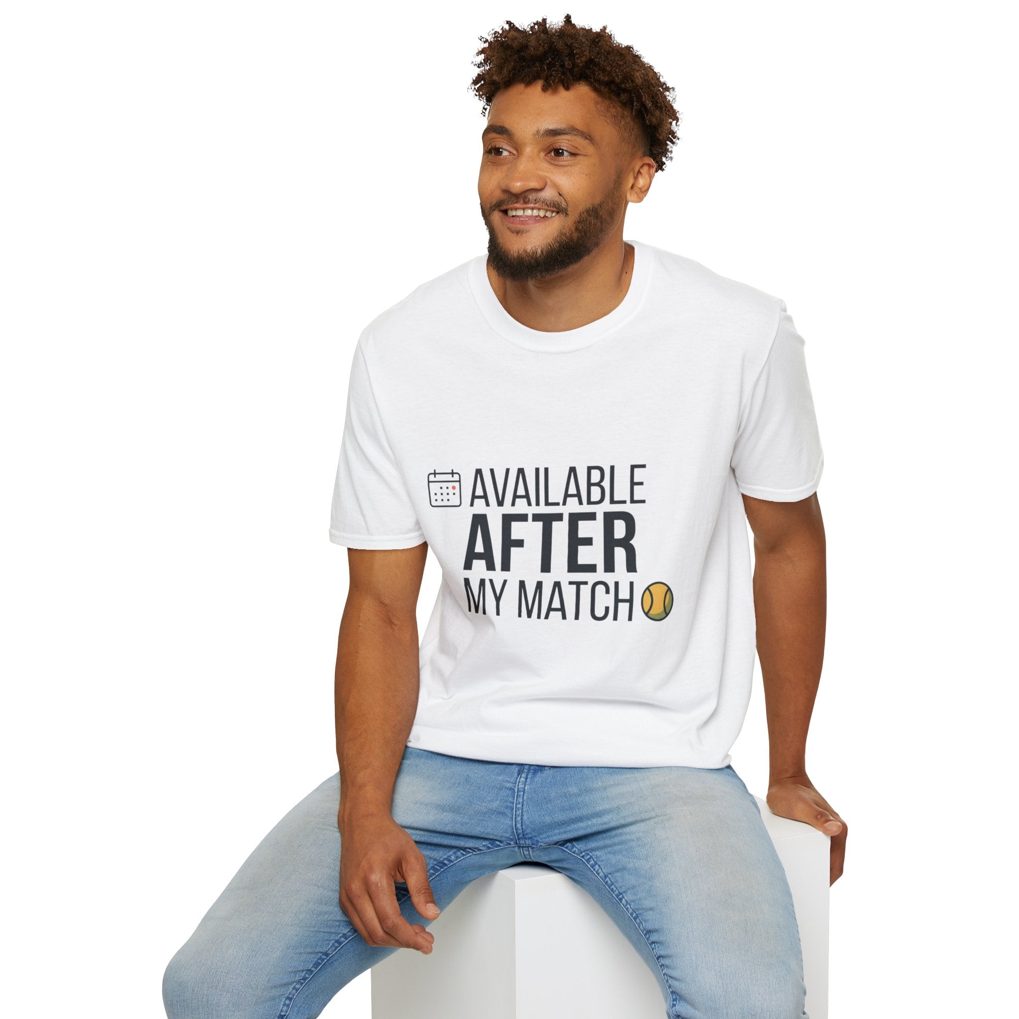 Available After T-Shirt — Funny Post-Match Sports Tee