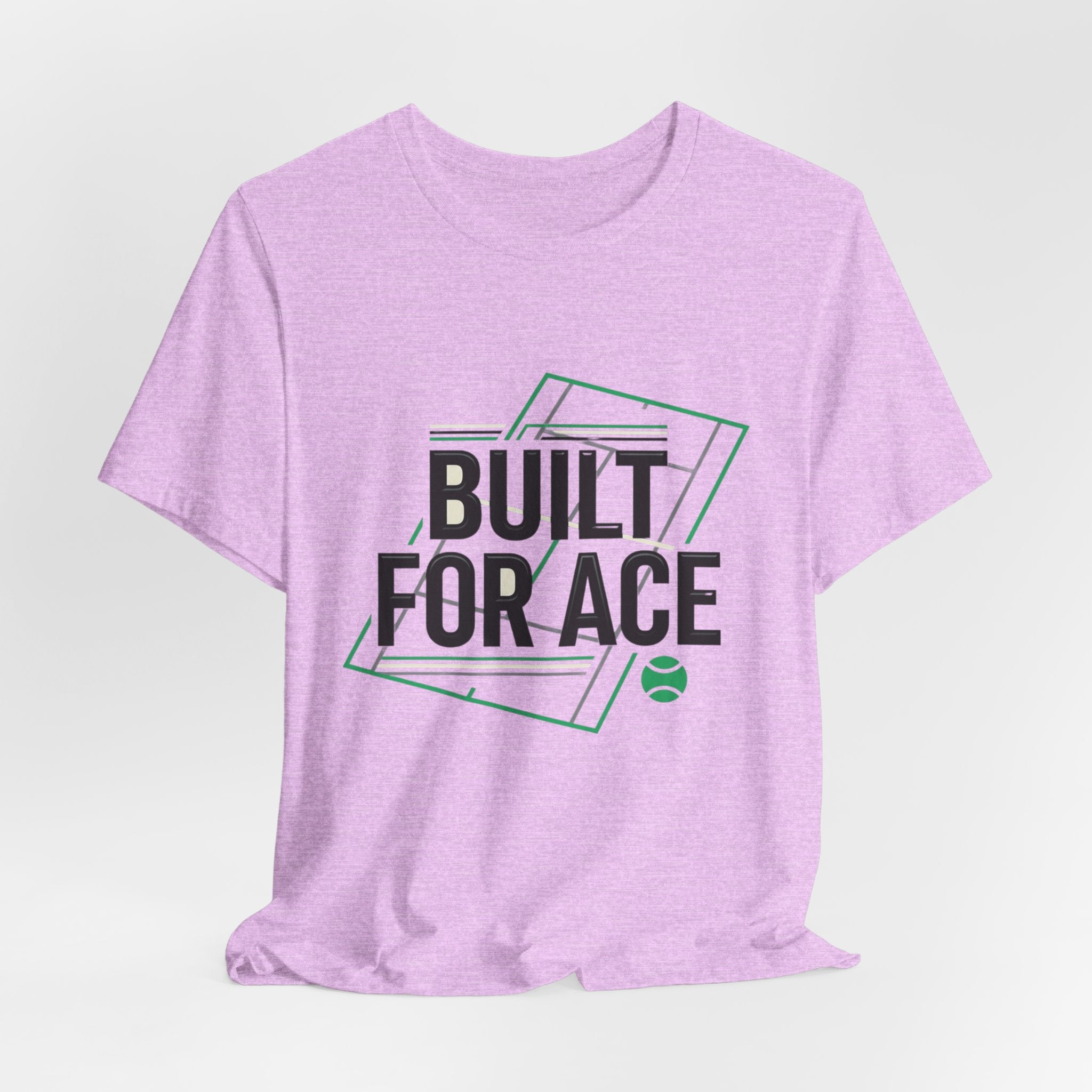 Built For Ace Tennis T‑Shirt – Retro Court Graphic Tee