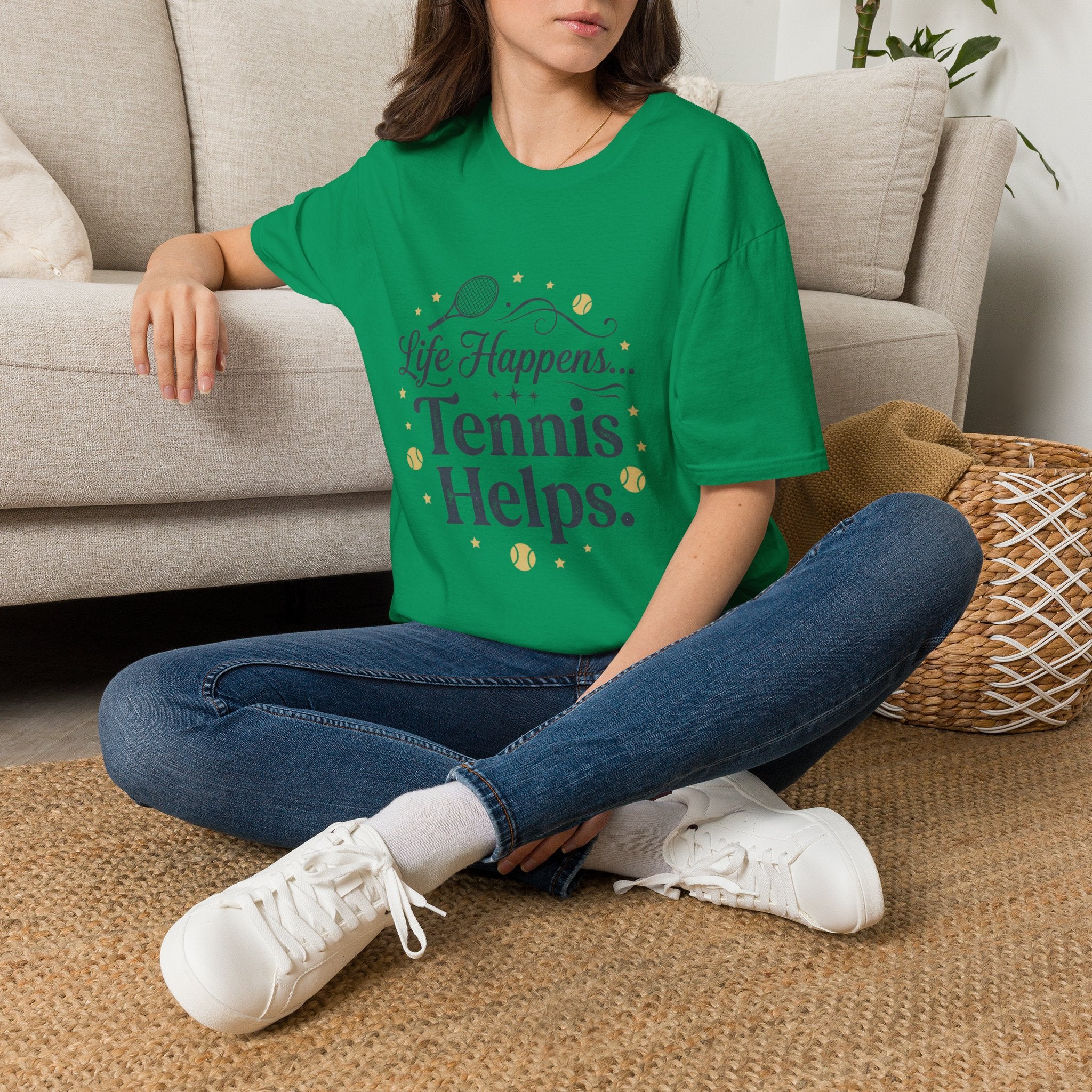 Life Happens... Tennis Helps T-Shirt