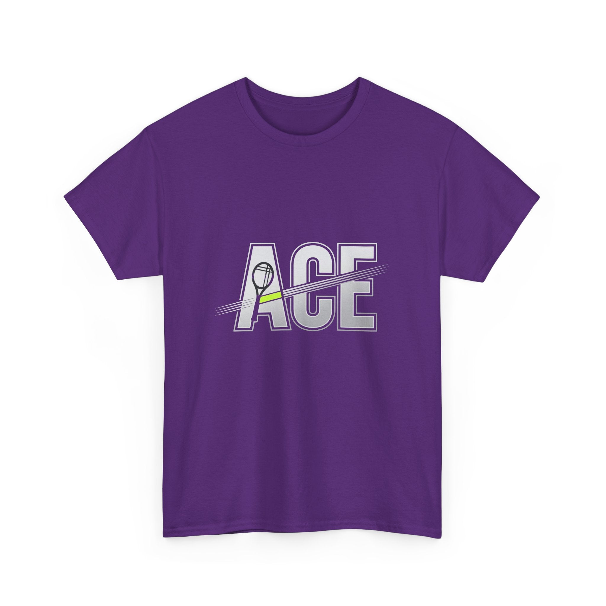 Ace Graphic Tee — Minimal Tennis 'ACE' Design