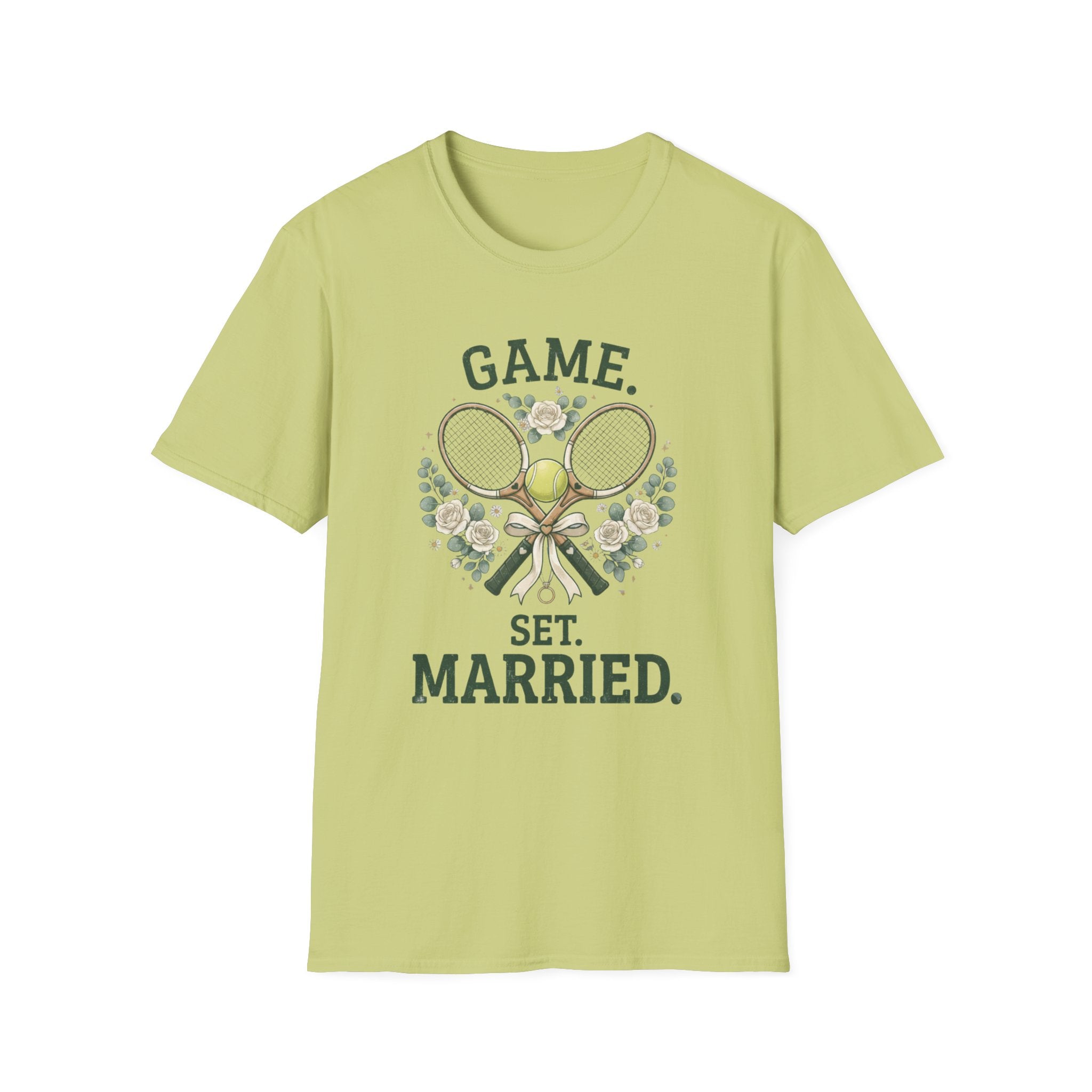 T-Shirt — "Game. Set. Married."