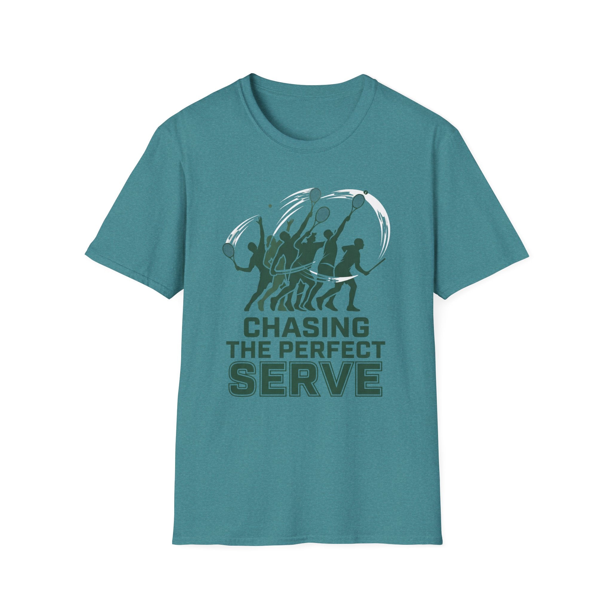 T-Shirt — Chasing the Perfect Serve Tennis Graphic Tee
