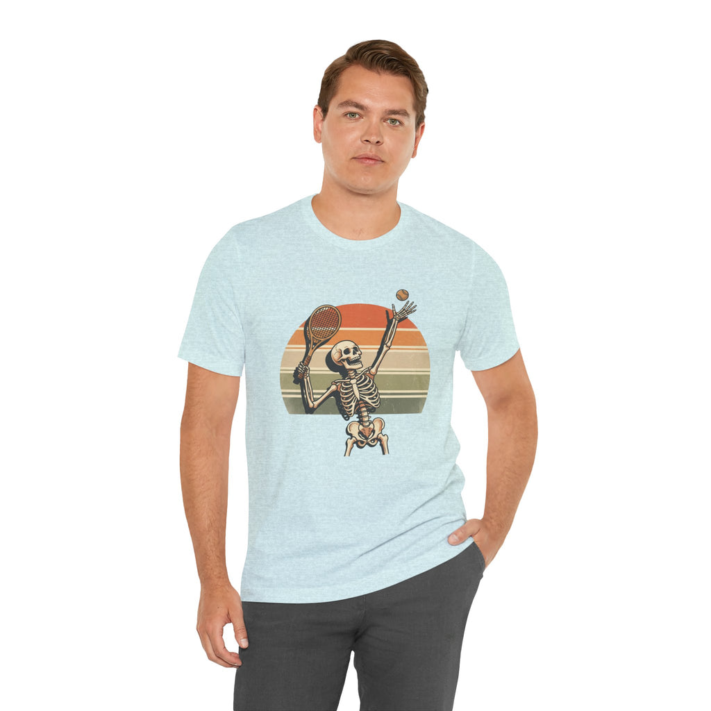 Skeleton Tennis Vintage Sunset Tee