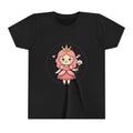 Princess Fairy Kids T-Shirt - Cute Pink Crowned Princess Graphic Youth Tee