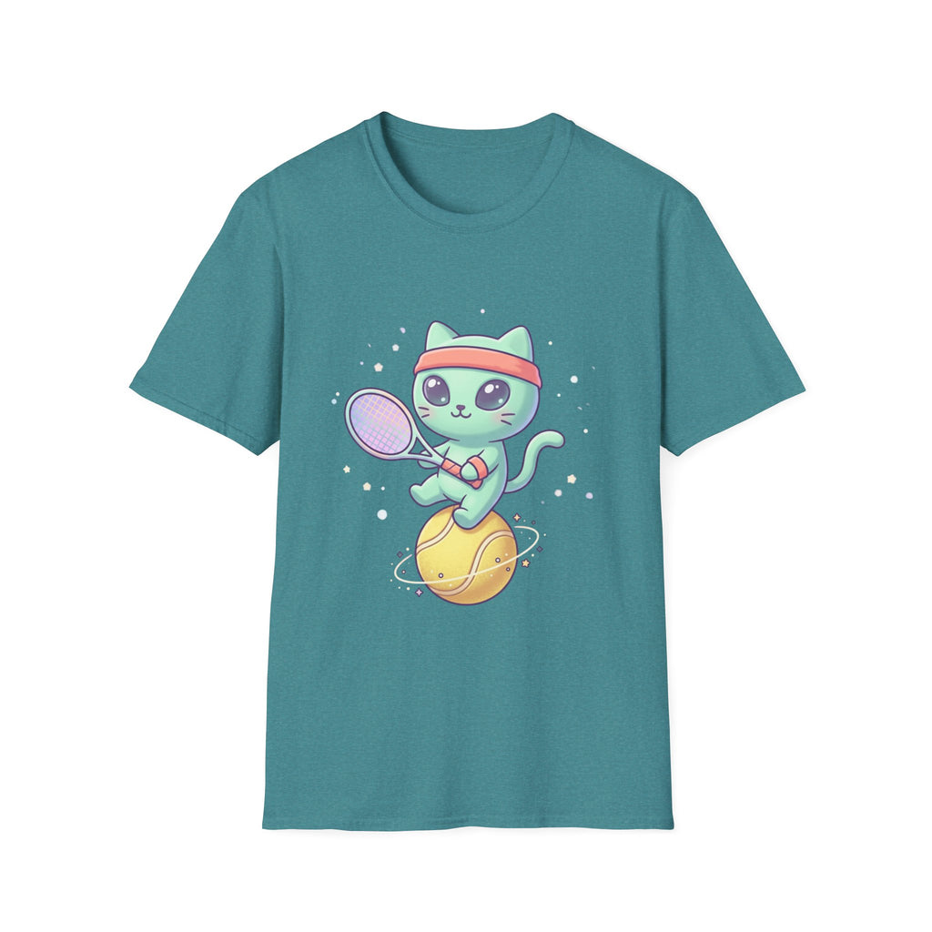 Cute Tennis Cat T-Shirt