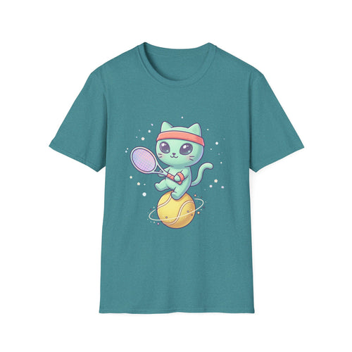 Cute Tennis Cat T-Shirt