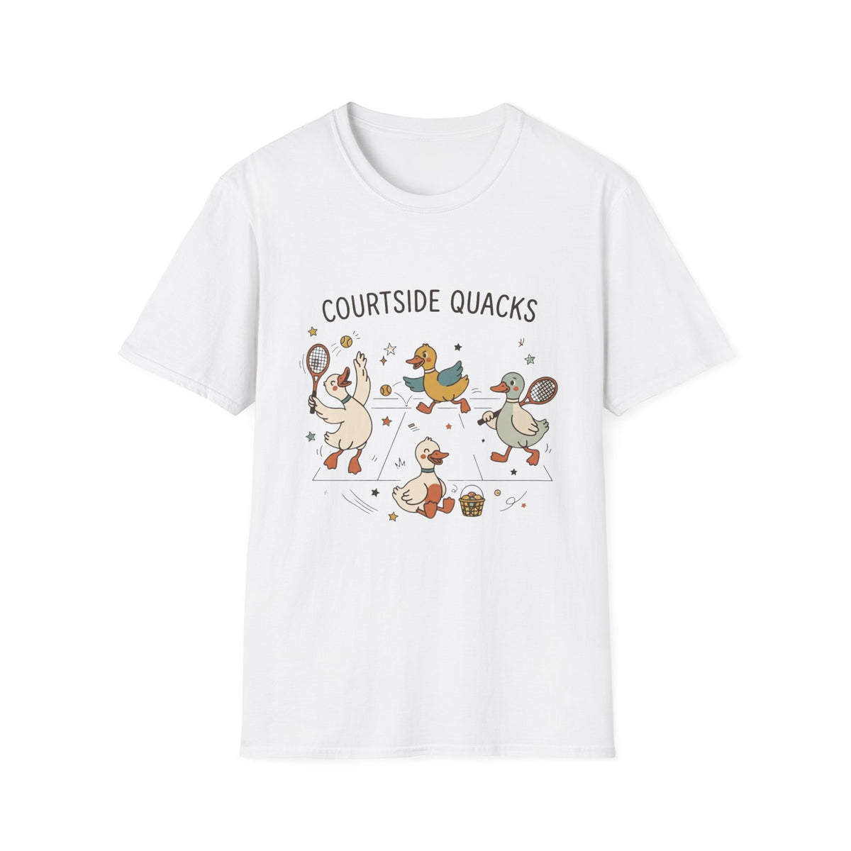 Courtside Quacks Tennis T-Shirt