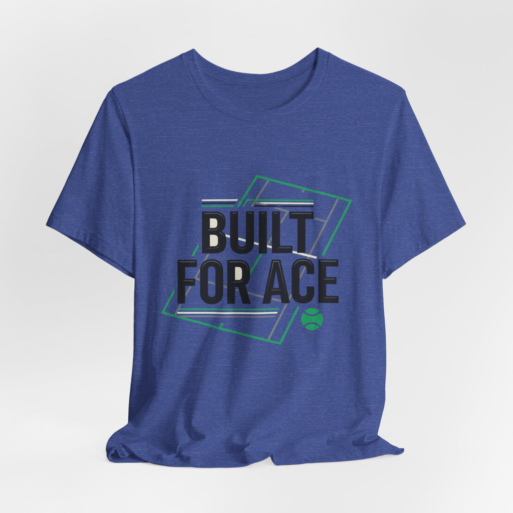 Built For Ace Tennis T‑Shirt – Retro Court Graphic Tee