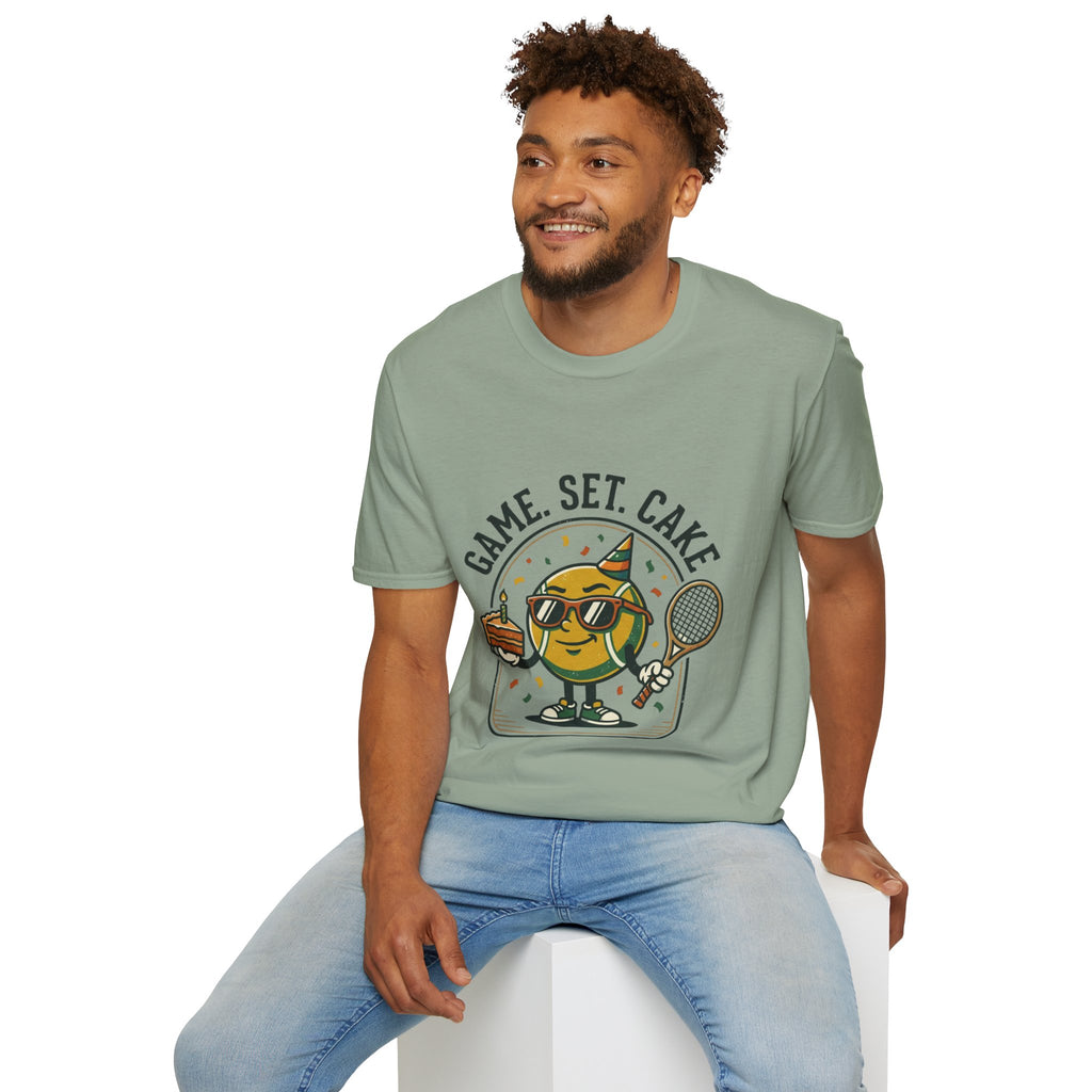 Game. Set. Cake. Tennis Slice Graphic Tee