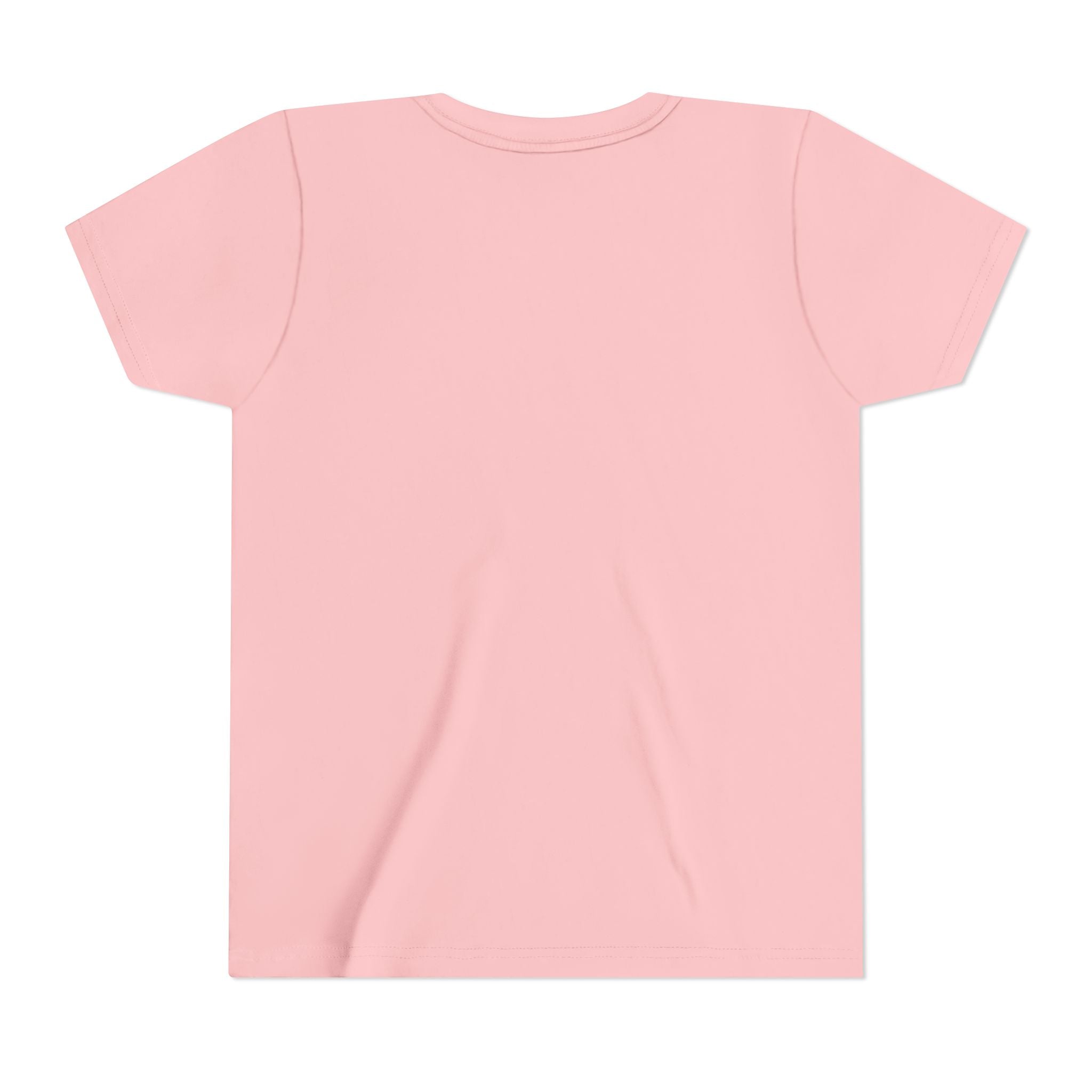 Princess Fairy Kids T-Shirt - Cute Pink Crowned Princess Graphic Youth Tee