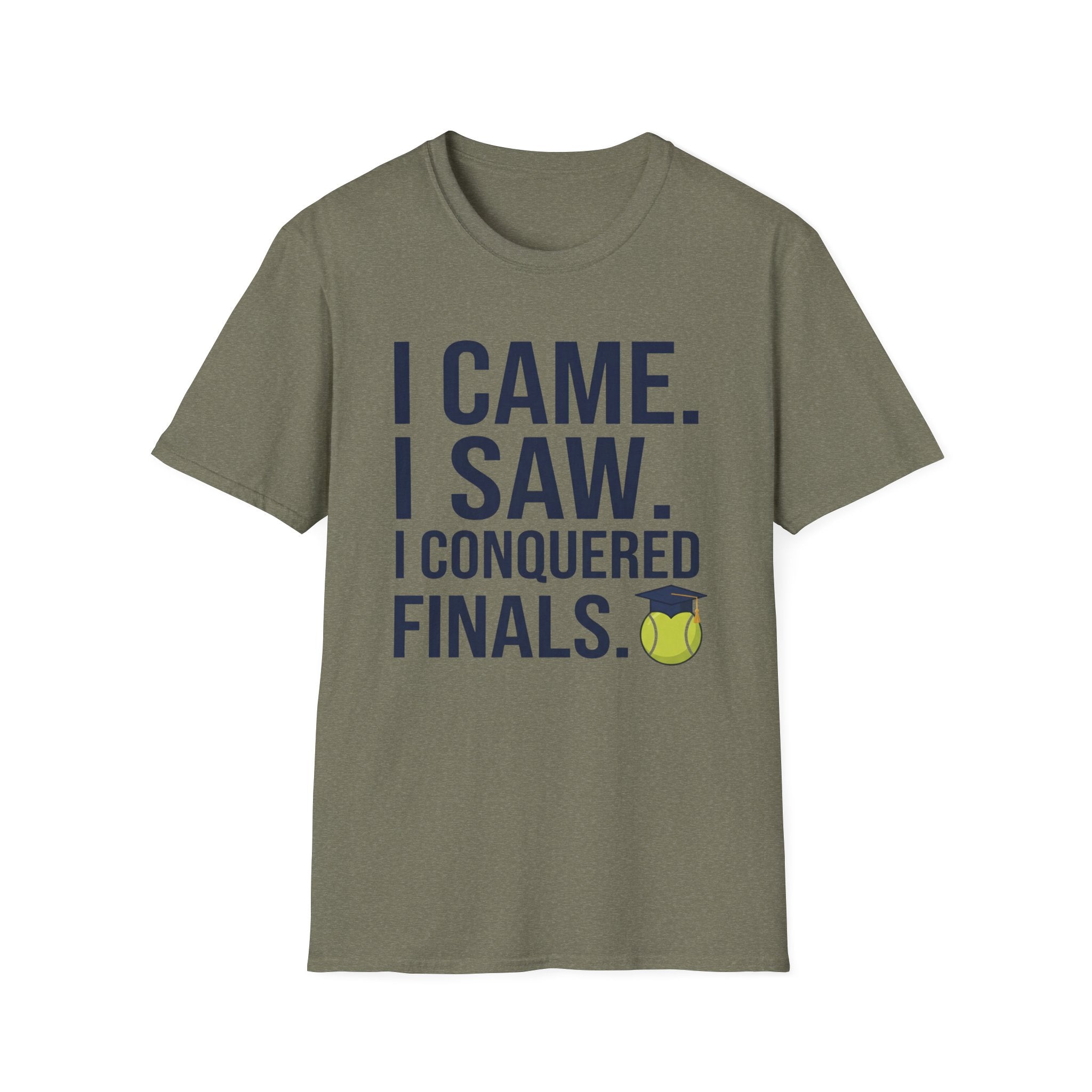 I Came. I Saw. I Conquered Finals. Tee — College Exam Victory Shirt