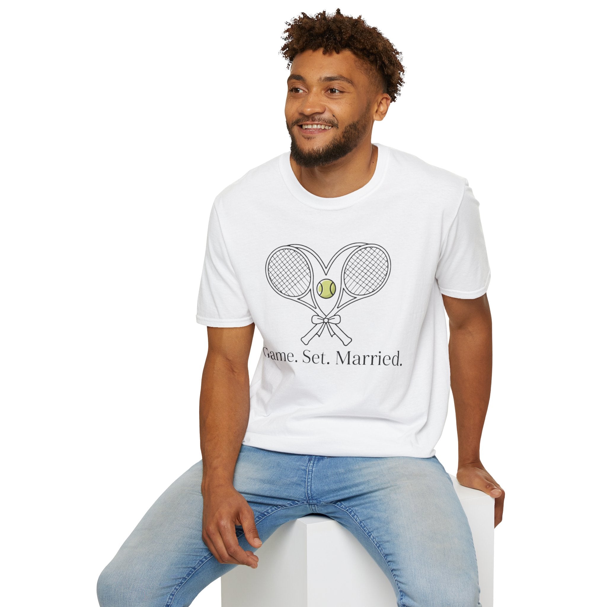 Tennis 'Game. Set. Married.' T-Shirt