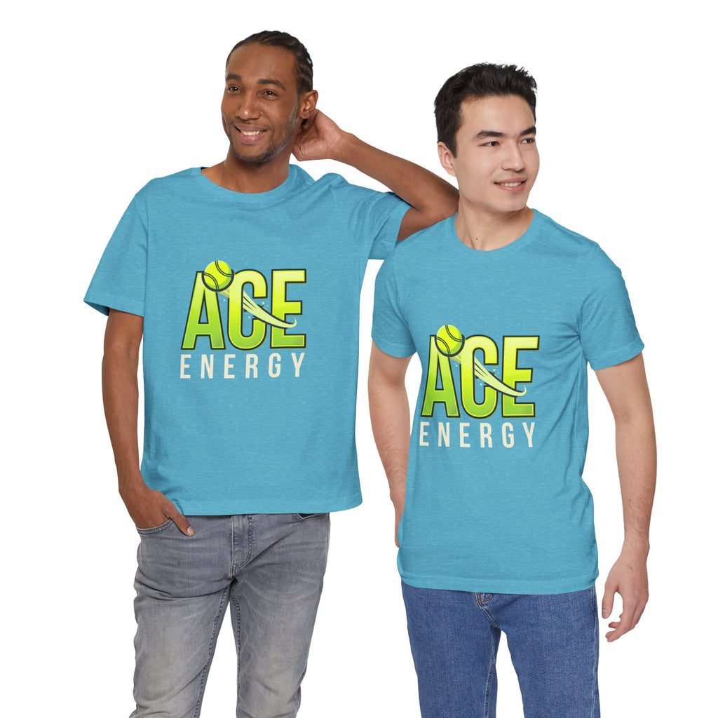 T-Shirt — "Ace Energy" Tennis Graphic Tee