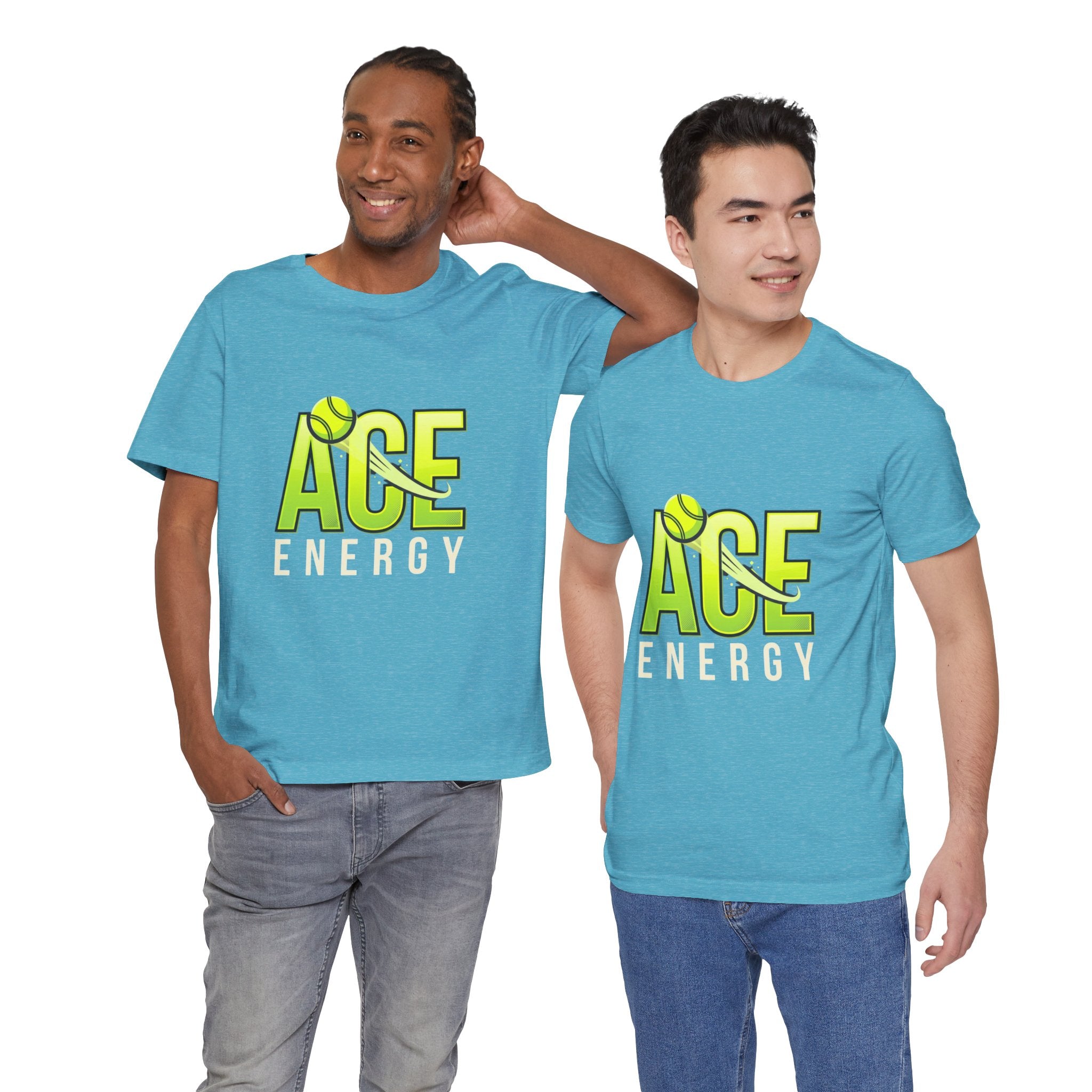 T-Shirt — "Ace Energy" Tennis Graphic Tee