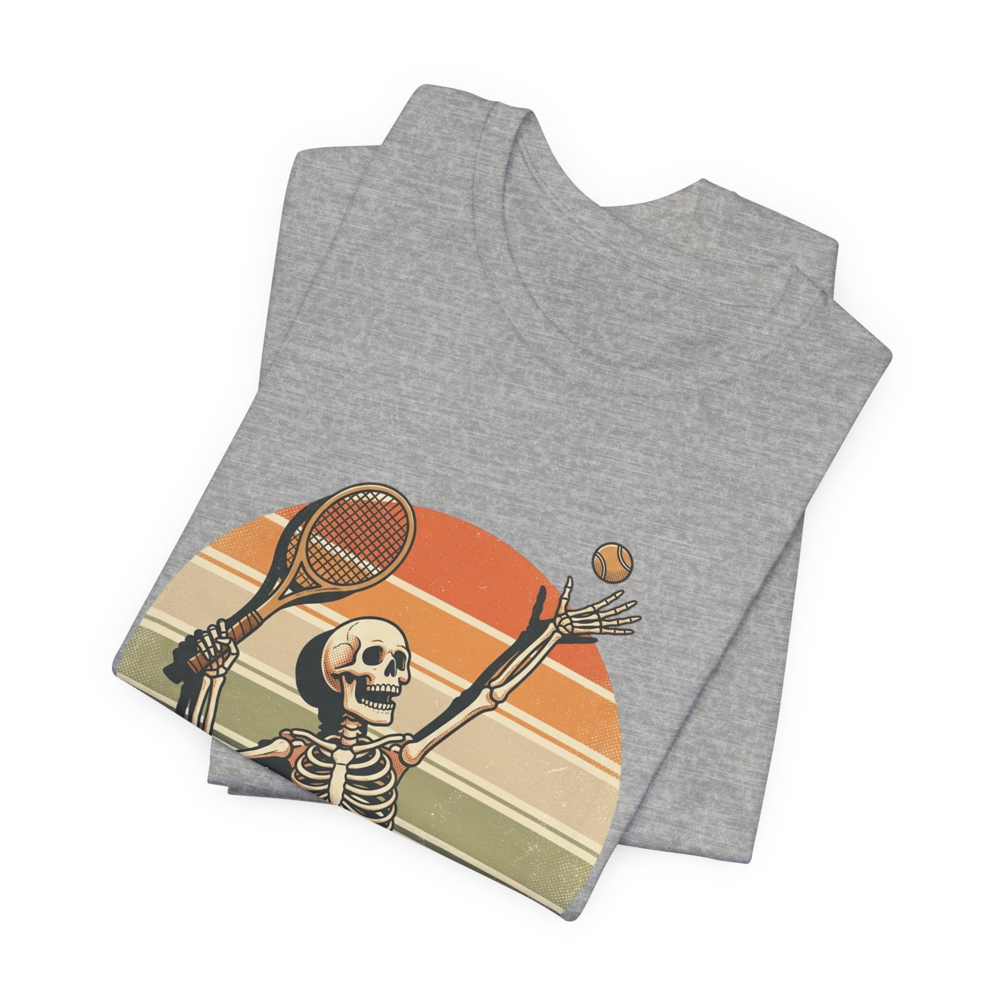 Skeleton Tennis Vintage Sunset Tee