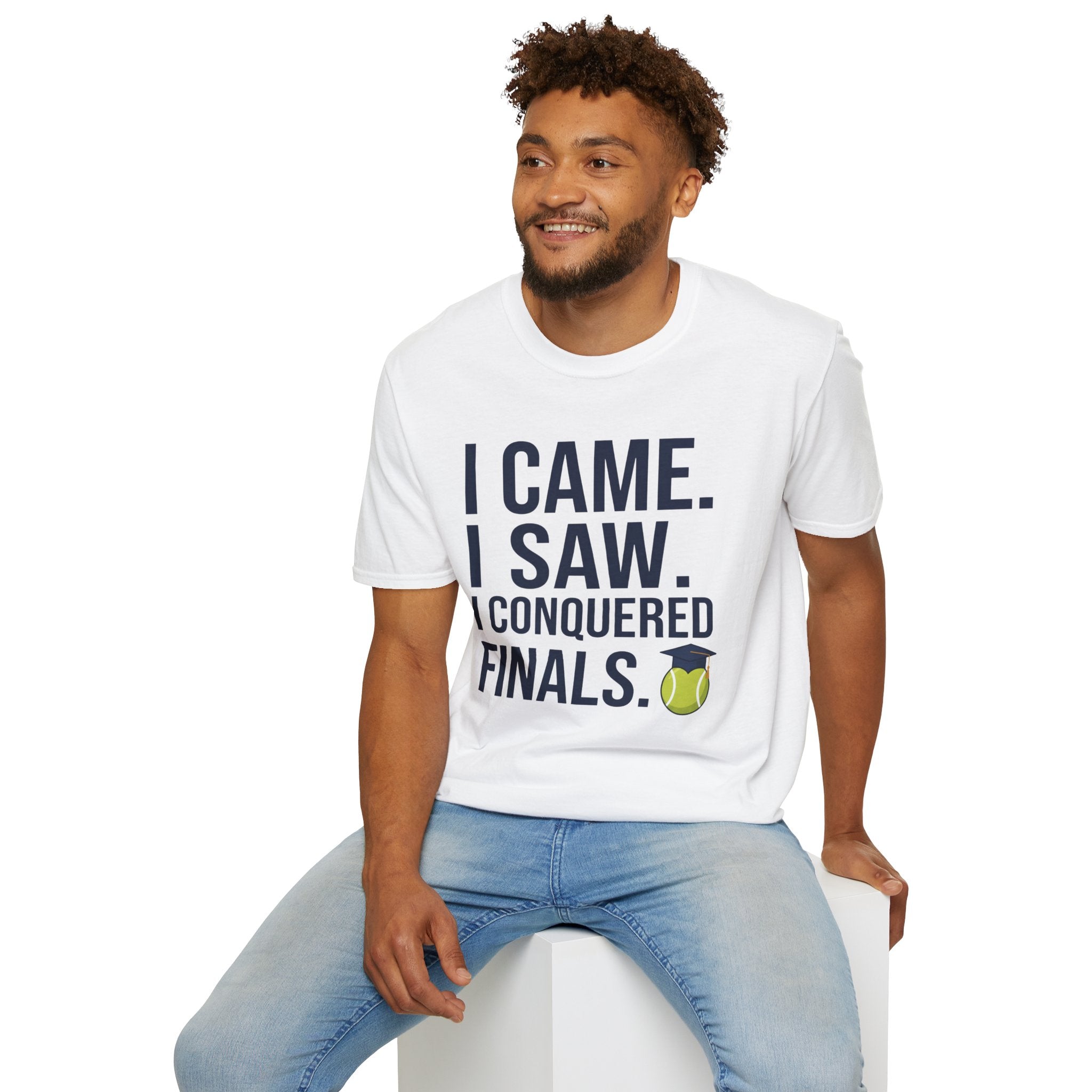 I Came. I Saw. I Conquered Finals. Tee — College Exam Victory Shirt