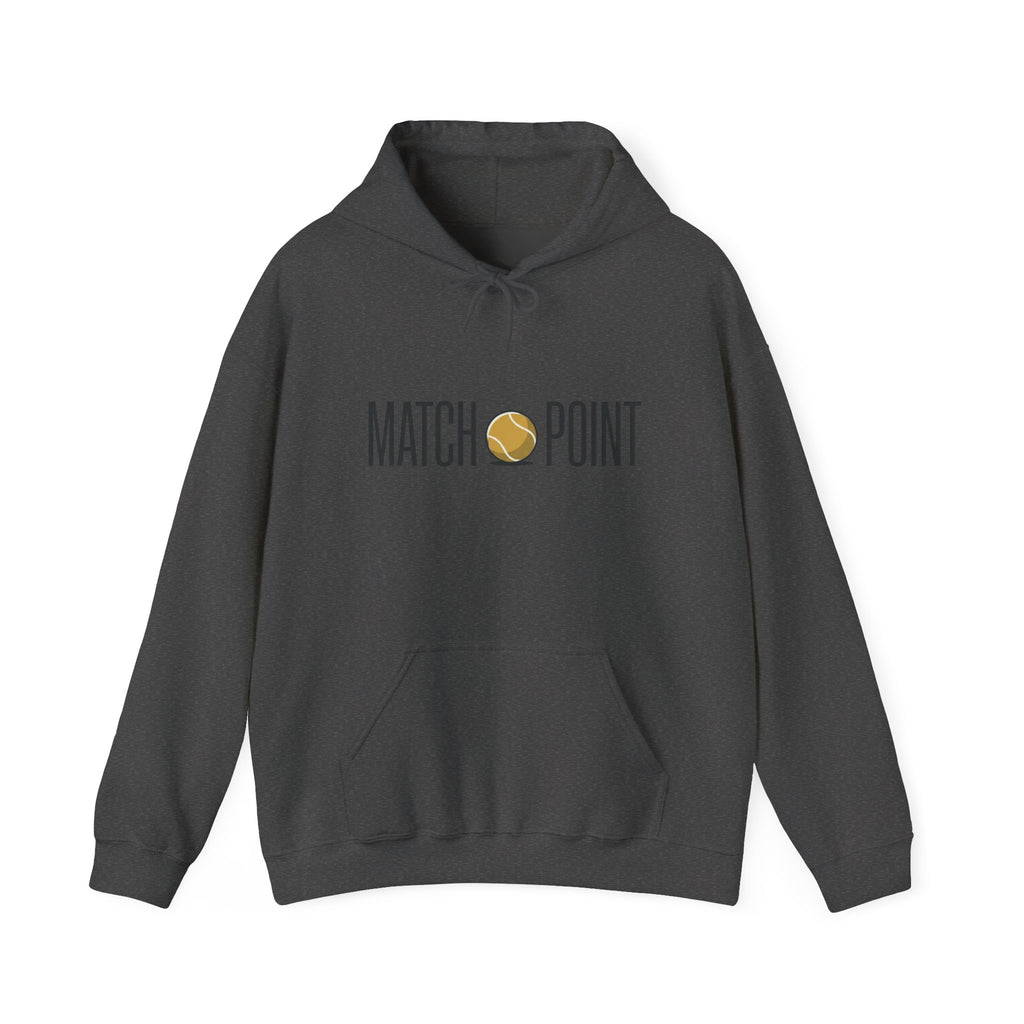 Match Point Tennis Hoodie — 'MATCH POINT' Graphic Pullover