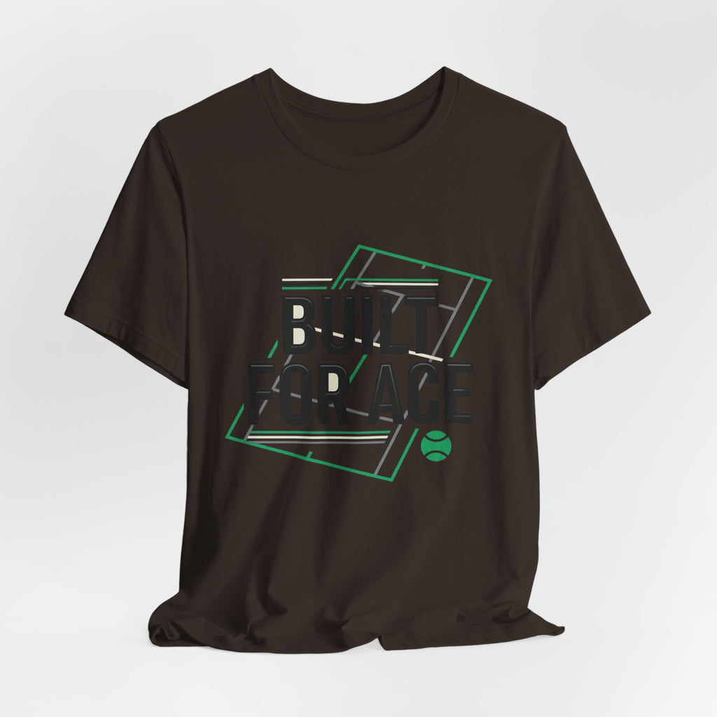 Built For Ace Tennis T‑Shirt – Retro Court Graphic Tee