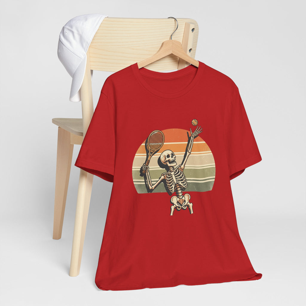 Skeleton Tennis Vintage Sunset Tee