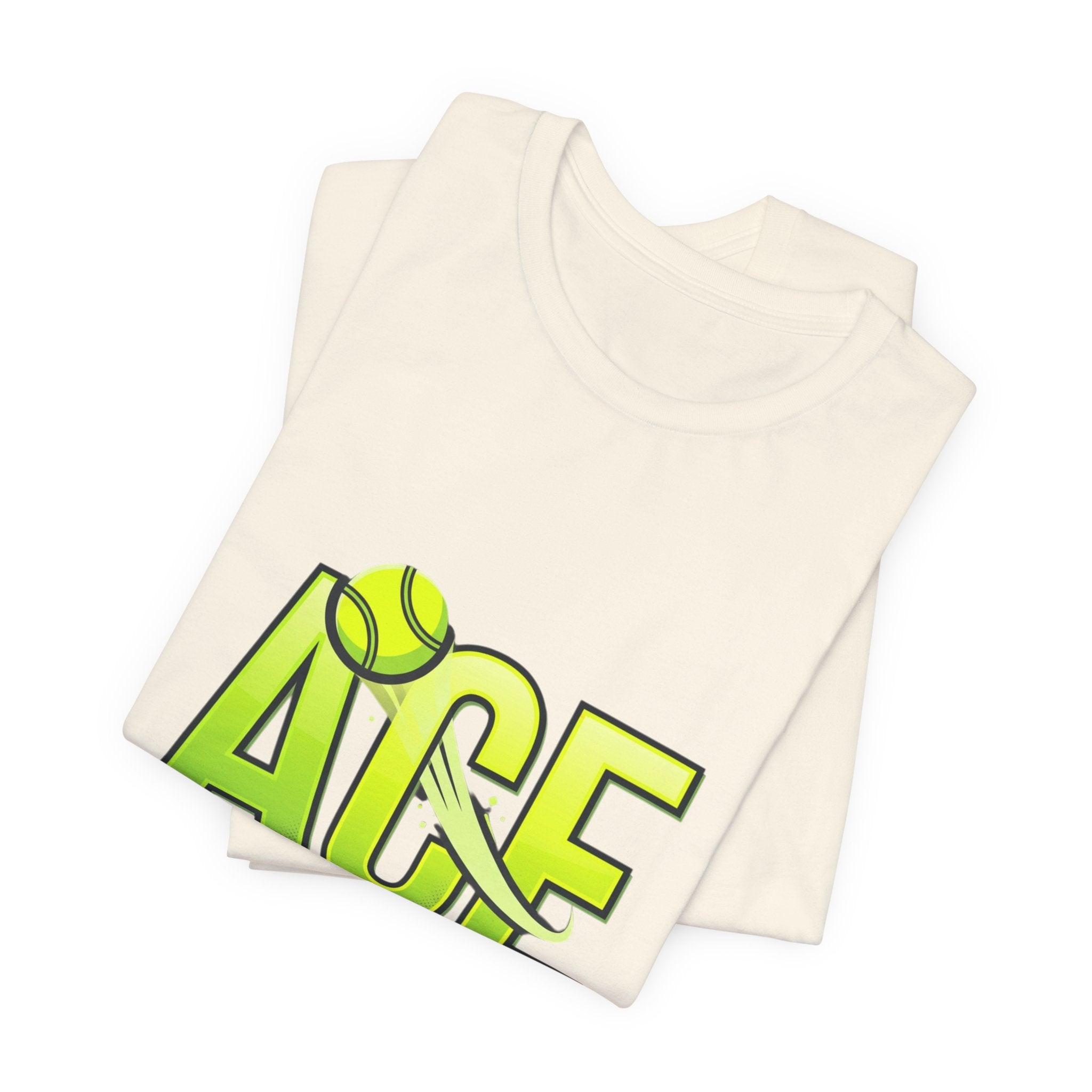 T-Shirt — "Ace Energy" Tennis Graphic Tee