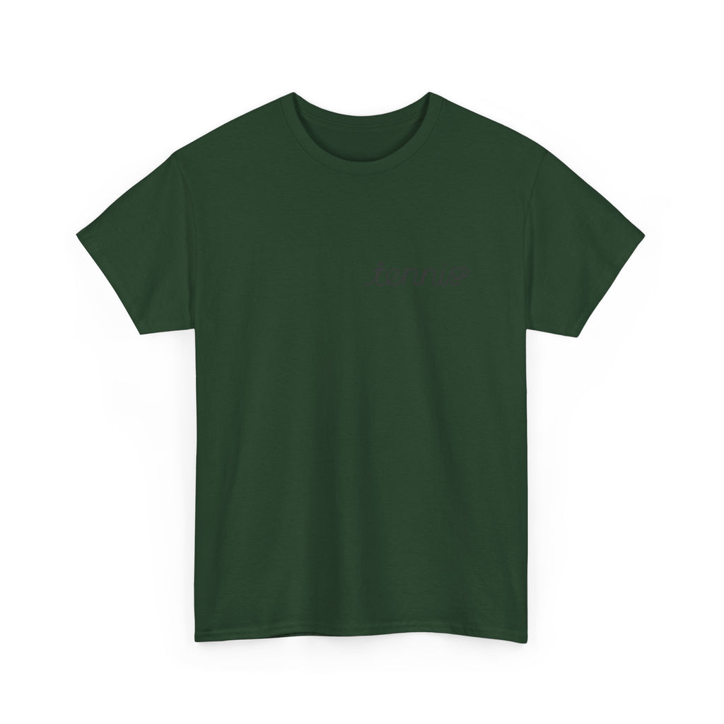 Tennis Serve Line Art Tee — Minimalist Tennis T-Shirt
