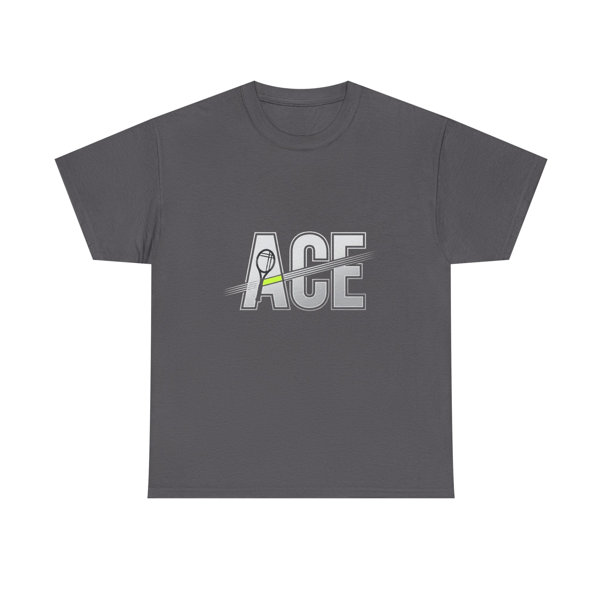 Ace Graphic Tee — Minimal Tennis 'ACE' Design