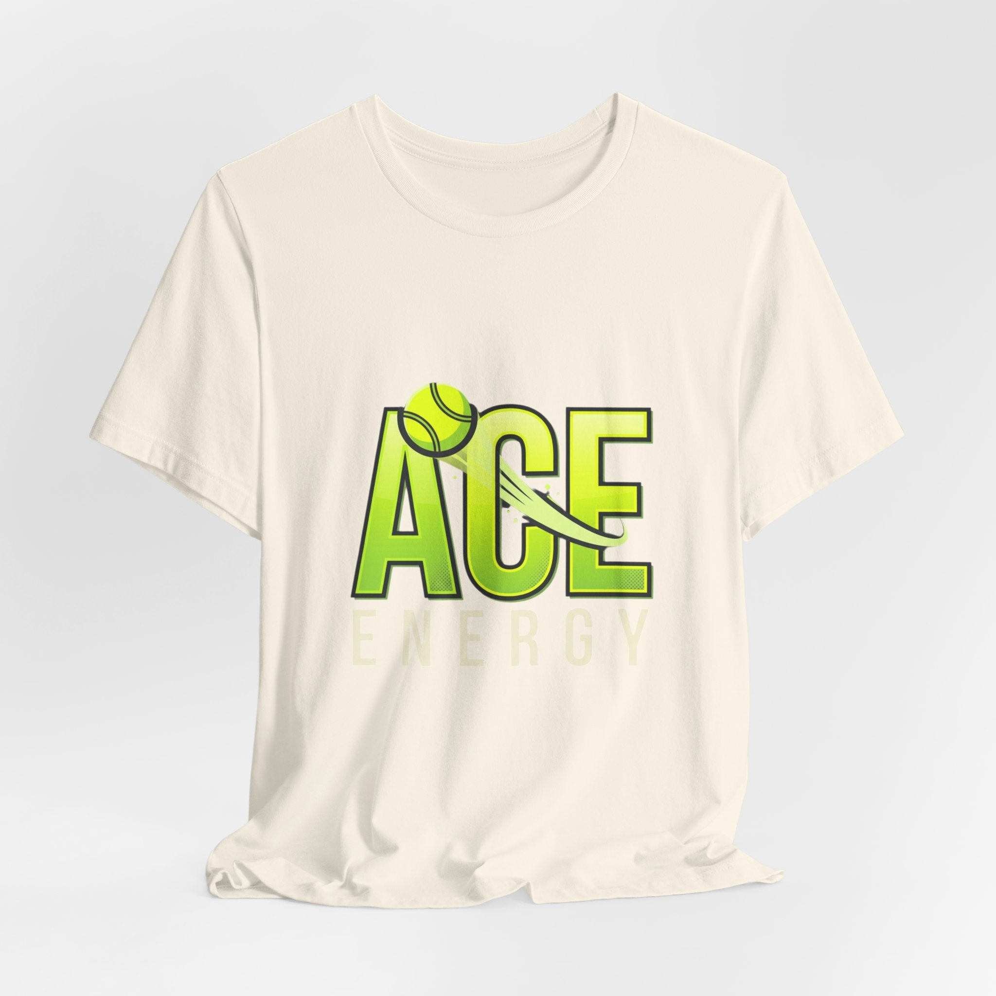 T-Shirt — "Ace Energy" Tennis Graphic Tee