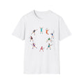 Tennis Players T‑Shirt - Colorful Tennis Racquet Crew Tee